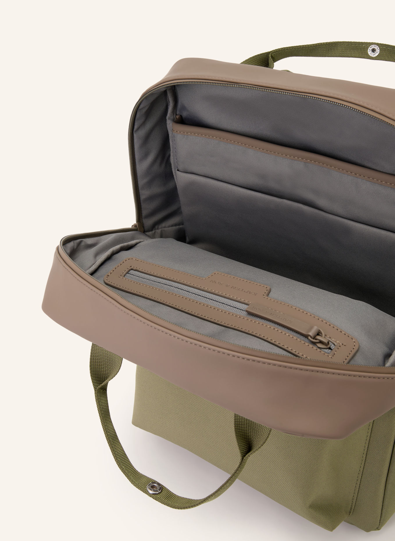 KAPTEN & SON Rucksack BERGEN PRO: BRAUN
