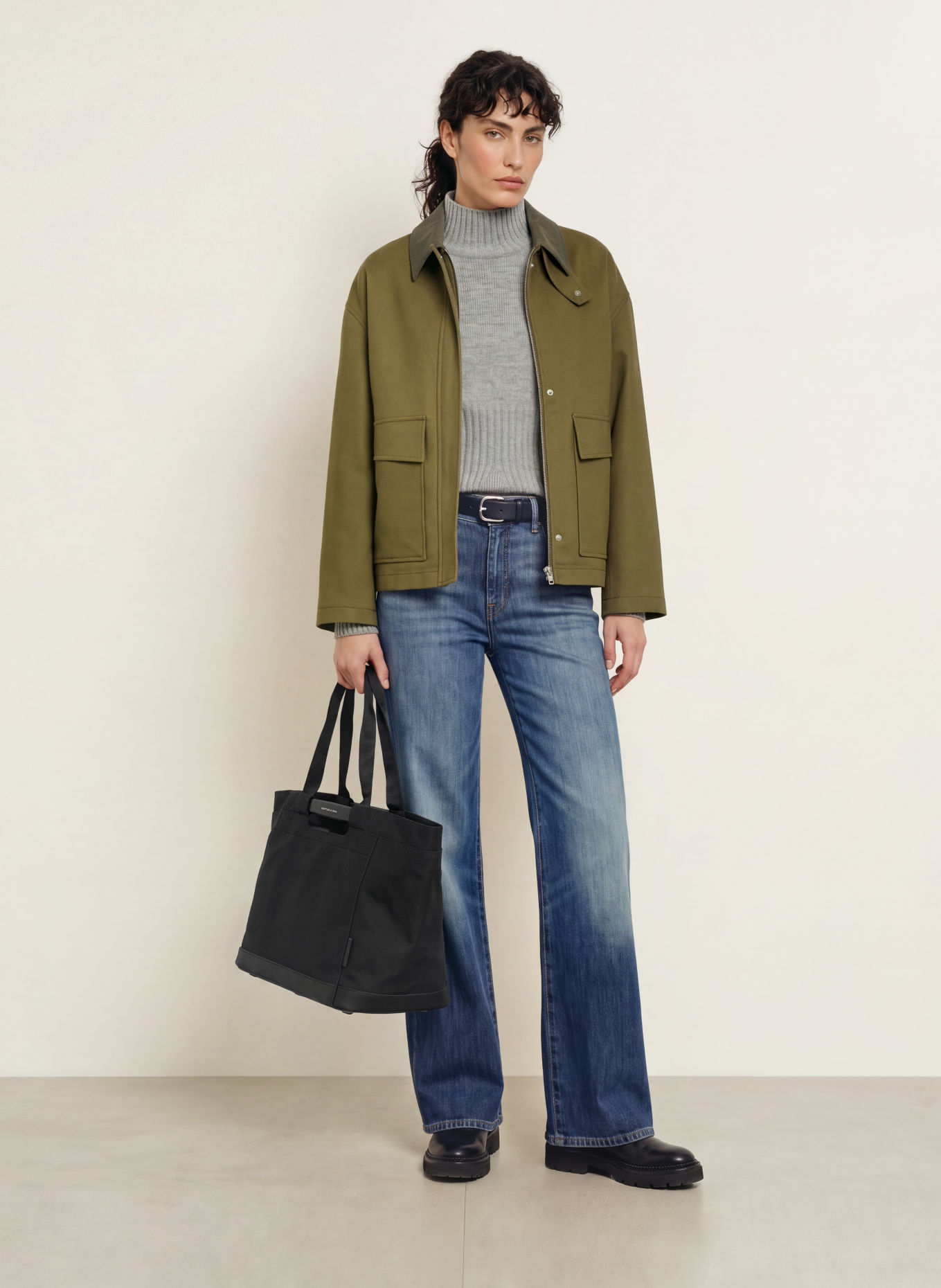 KAPTEN & SON VAASA Shopping Cart: BLACK