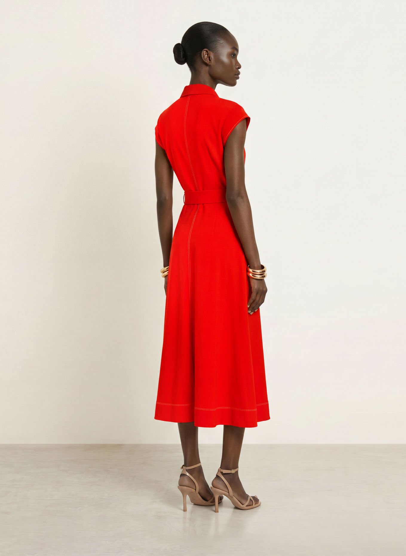 REISS Kleid SLOANE: ROT