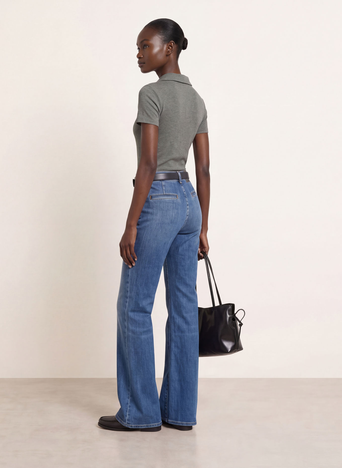 REISS T-Shirt DARIA: GRAU