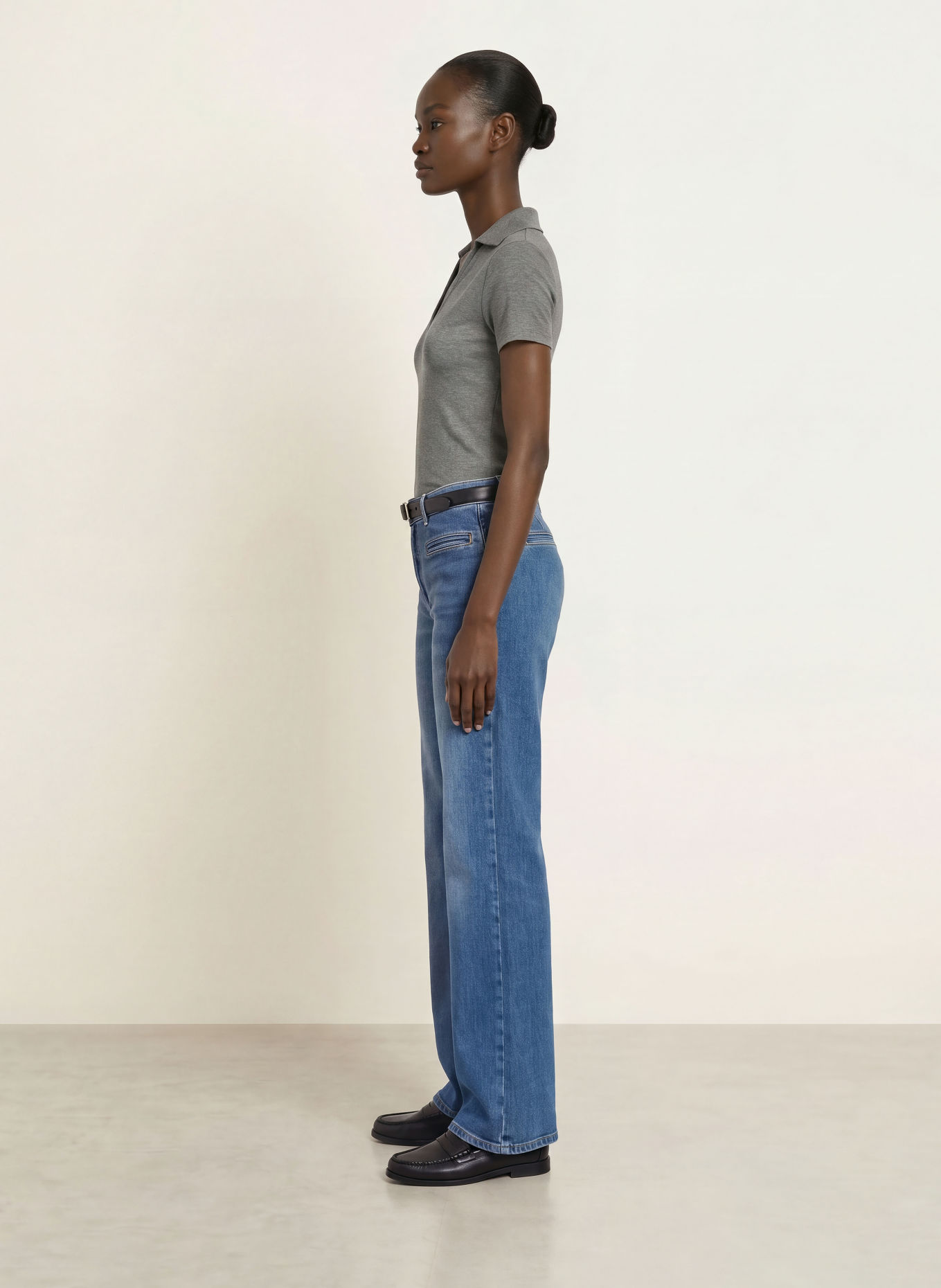 REISS T-Shirt DARIA: GRAU