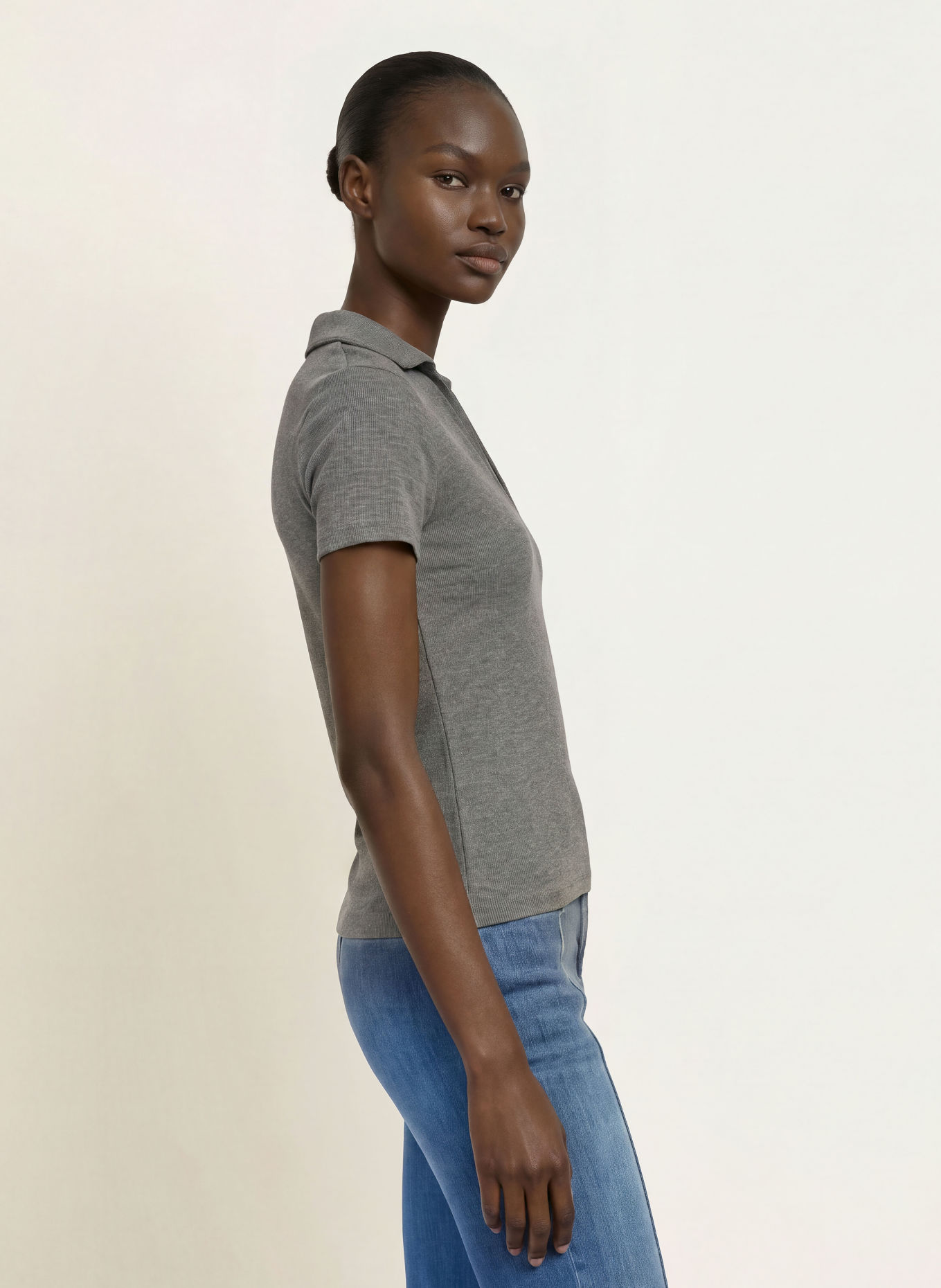 REISS T-Shirt DARIA: GRAU