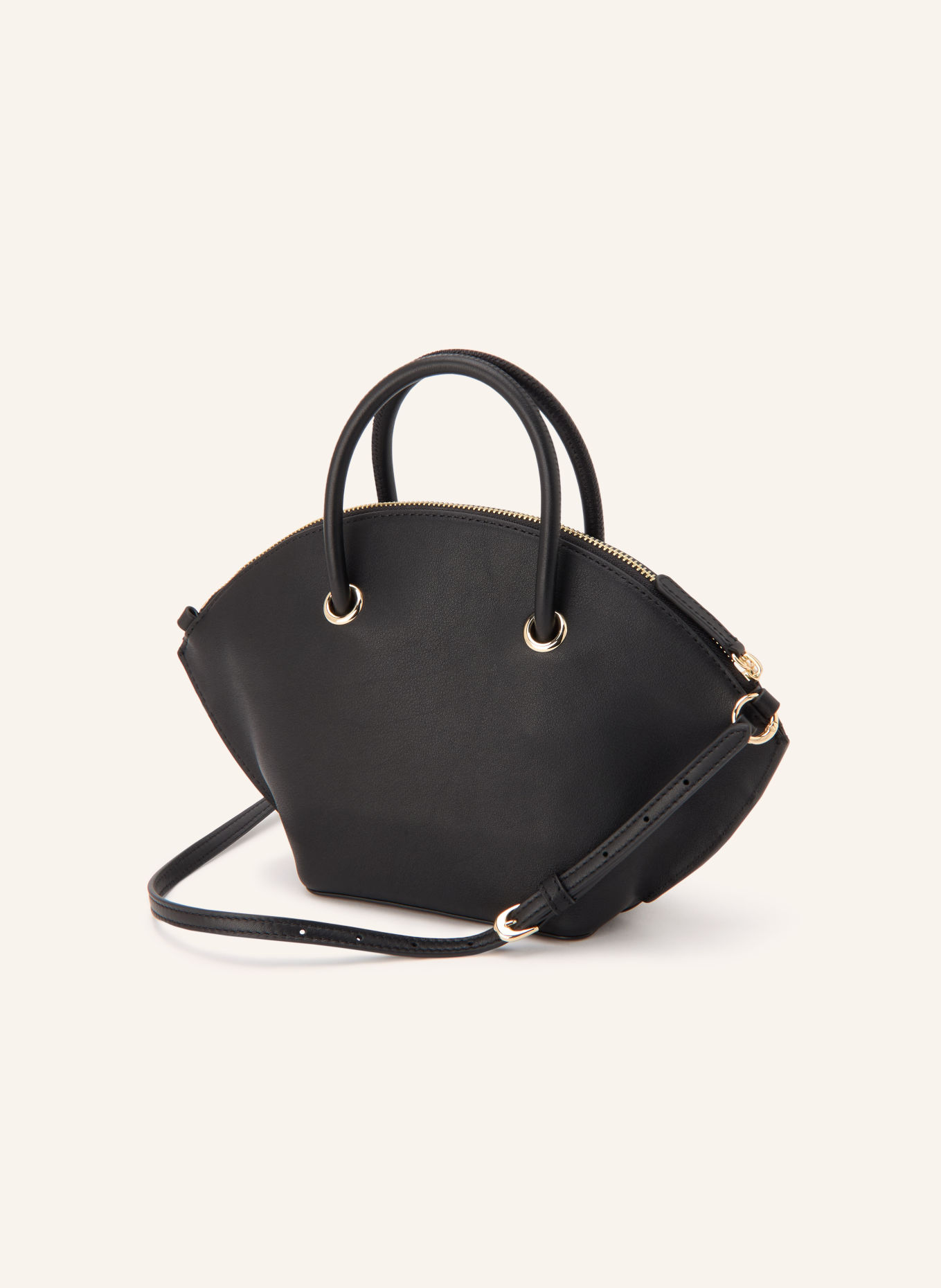 CLAUDIE PIERLOT Handtasche: SCHWARZ / GOLD