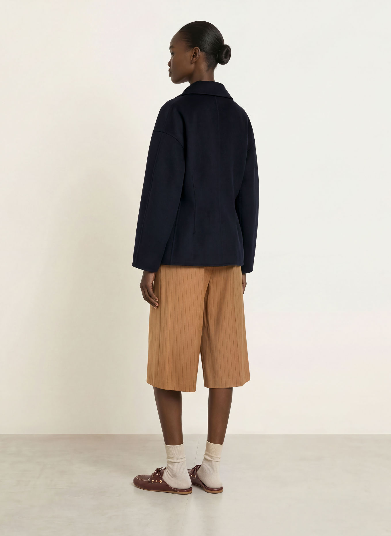 maje Cabanjacke: DUNKELBLAU / GOLD