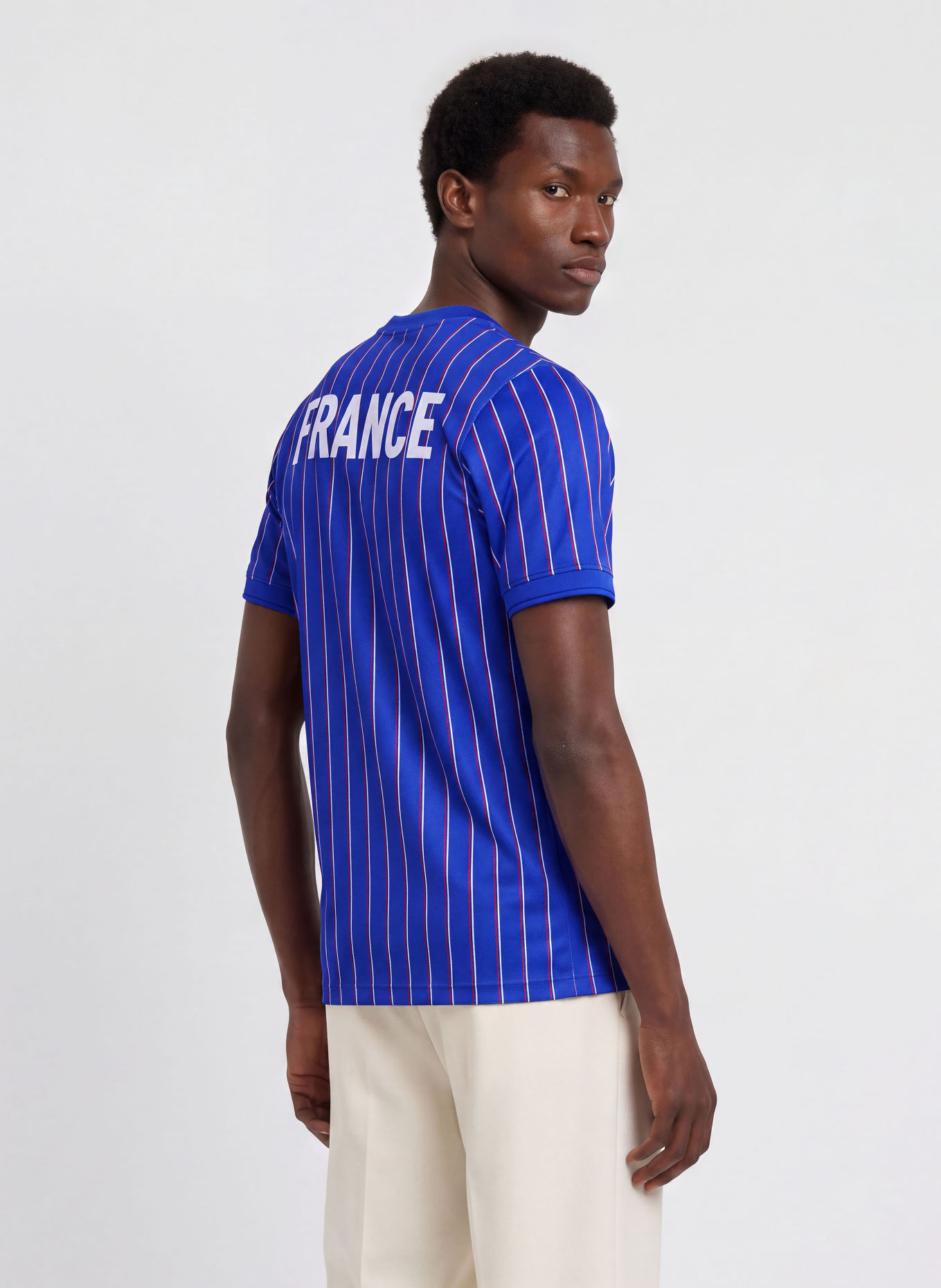 Nike T-shirt ACADEMY PRO: NIEBIESKI / CZERWONY / BIAŁY