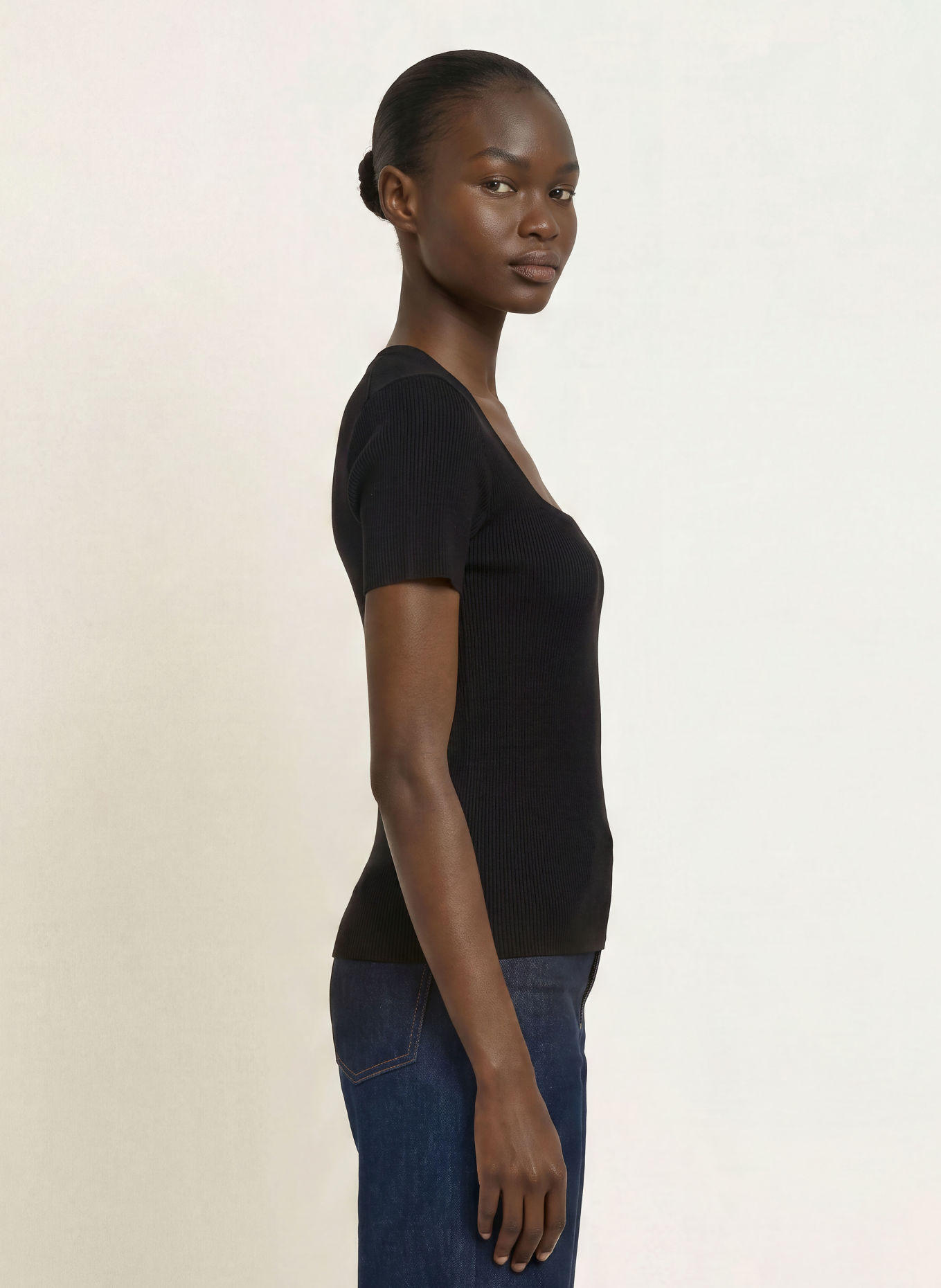 maje Strickshirt: SCHWARZ