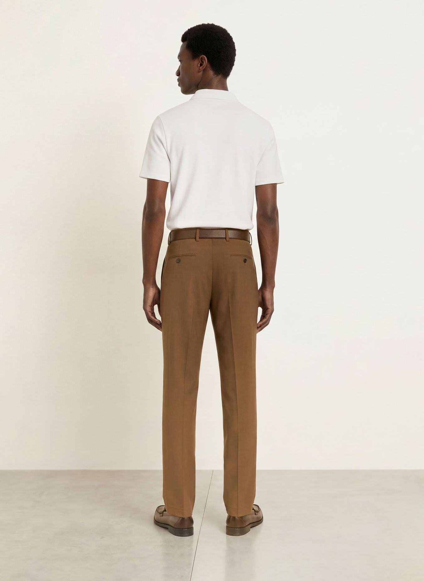 REISS Polo piqué REED: BLANC