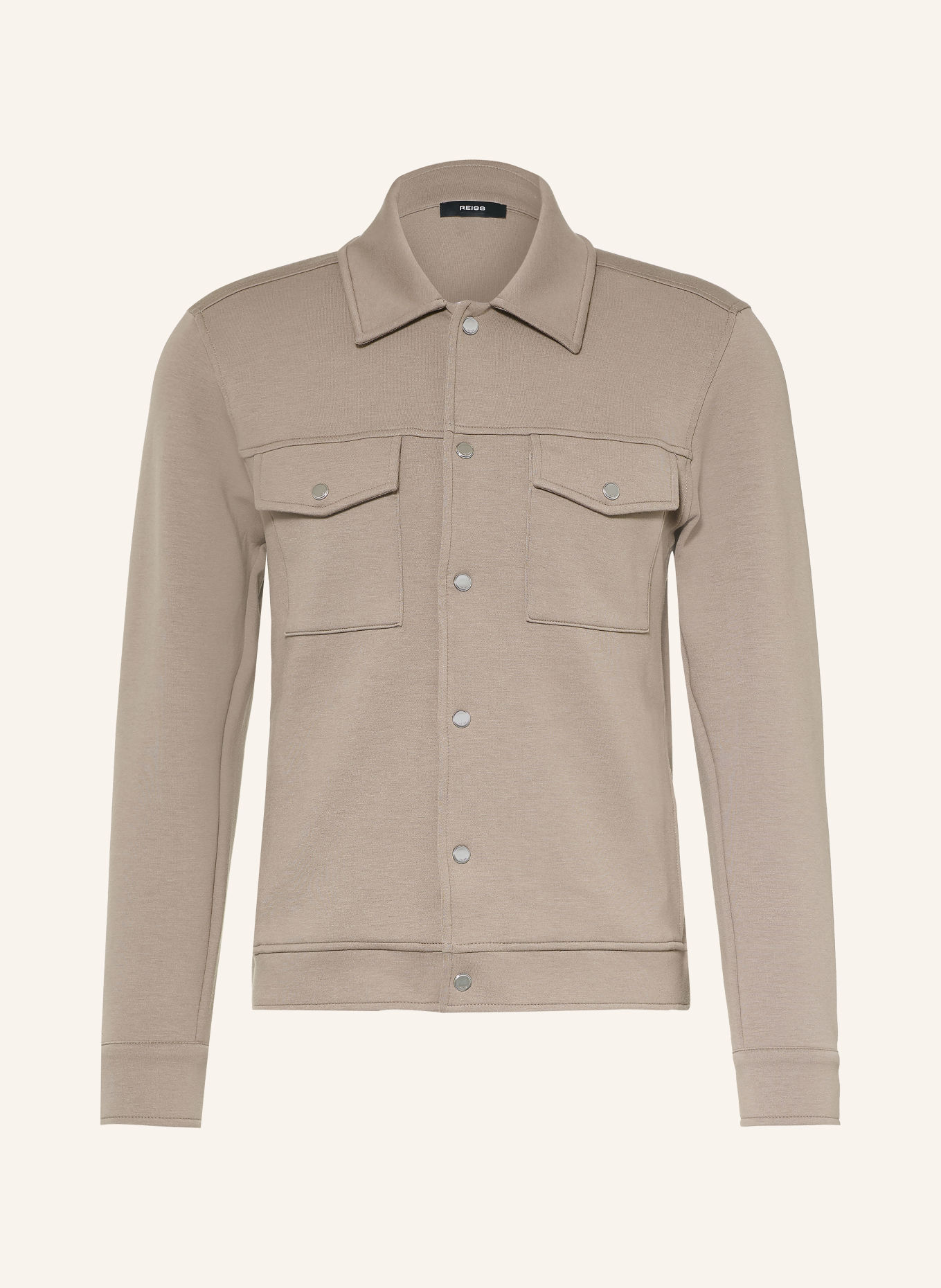 REISS Overshirt THOM: TAUPE