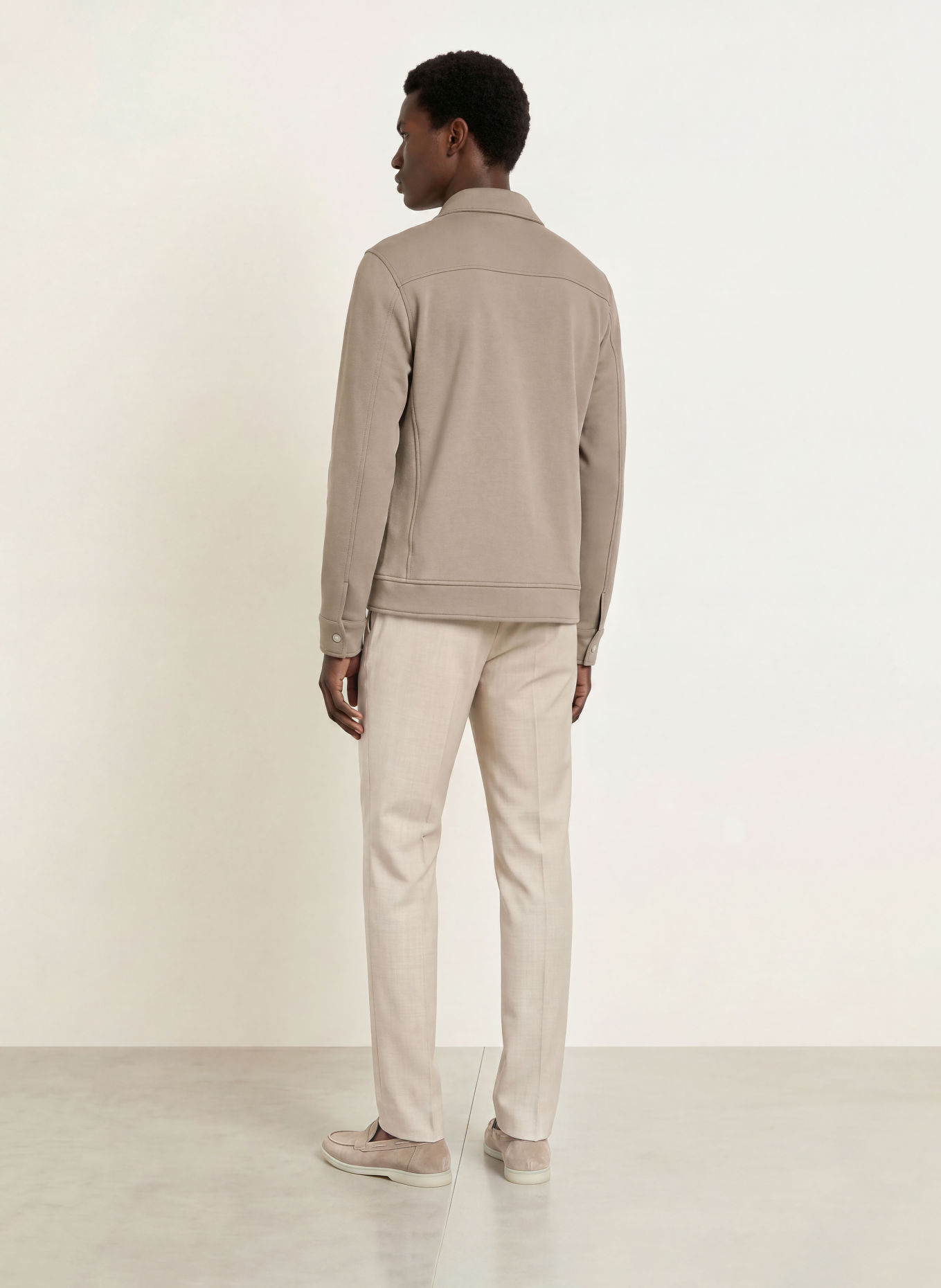 REISS Overshirt THOM: TAUPE
