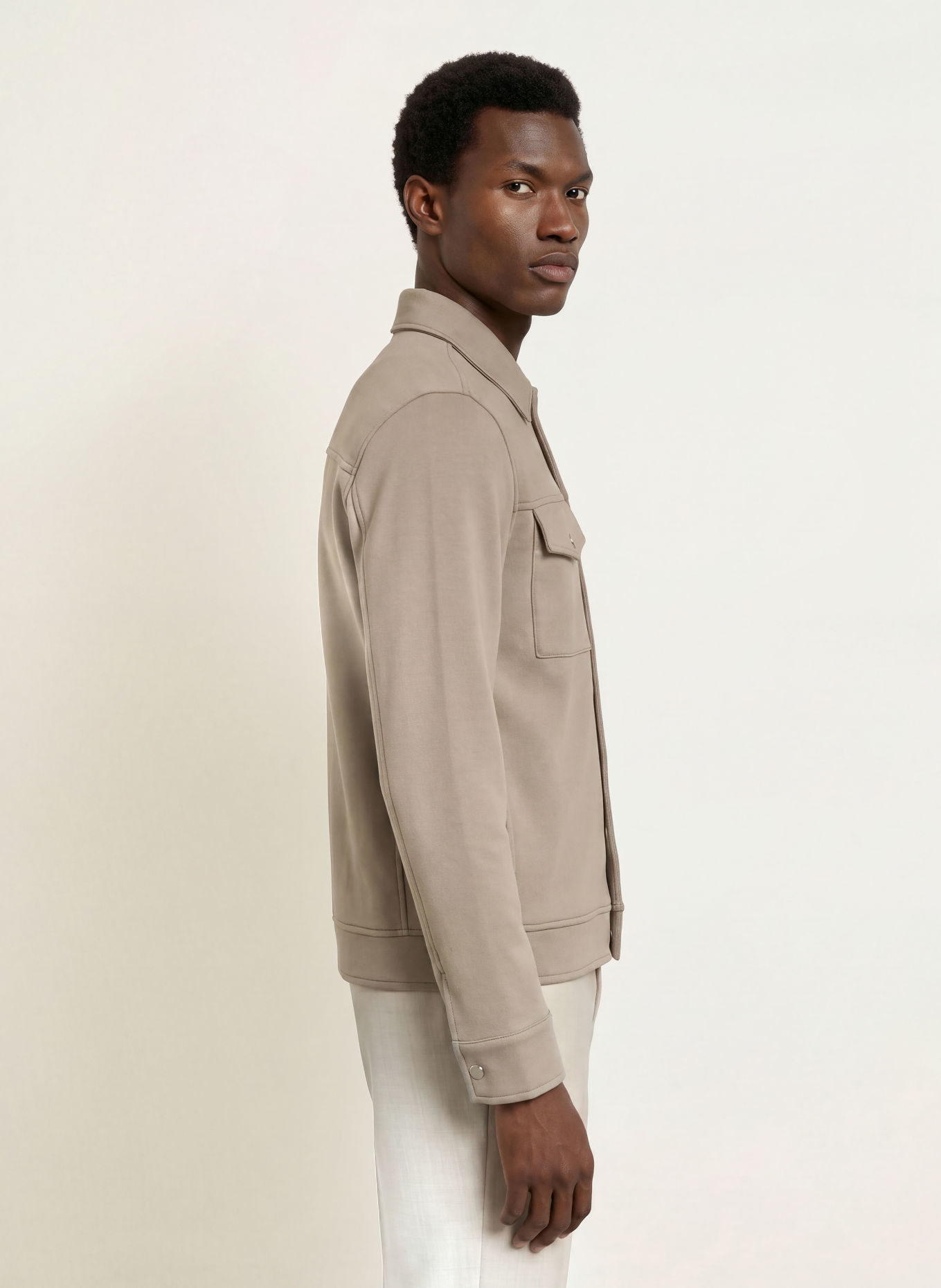 REISS Overshirt THOM: TAUPE
