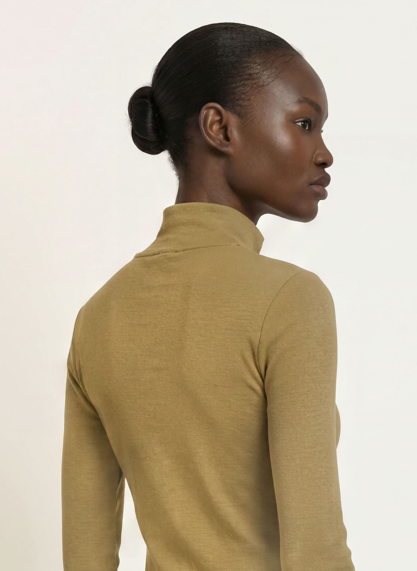 REISS Longsleeve IDA: KHAKI