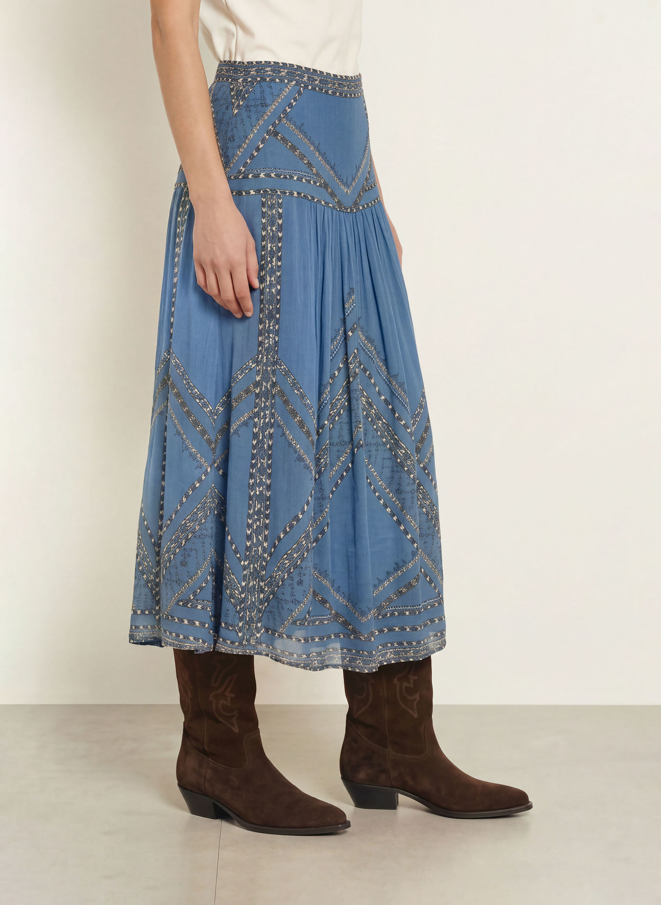 ba&sh Rock PEARL: BLAUGRAU / BEIGE / PETROL