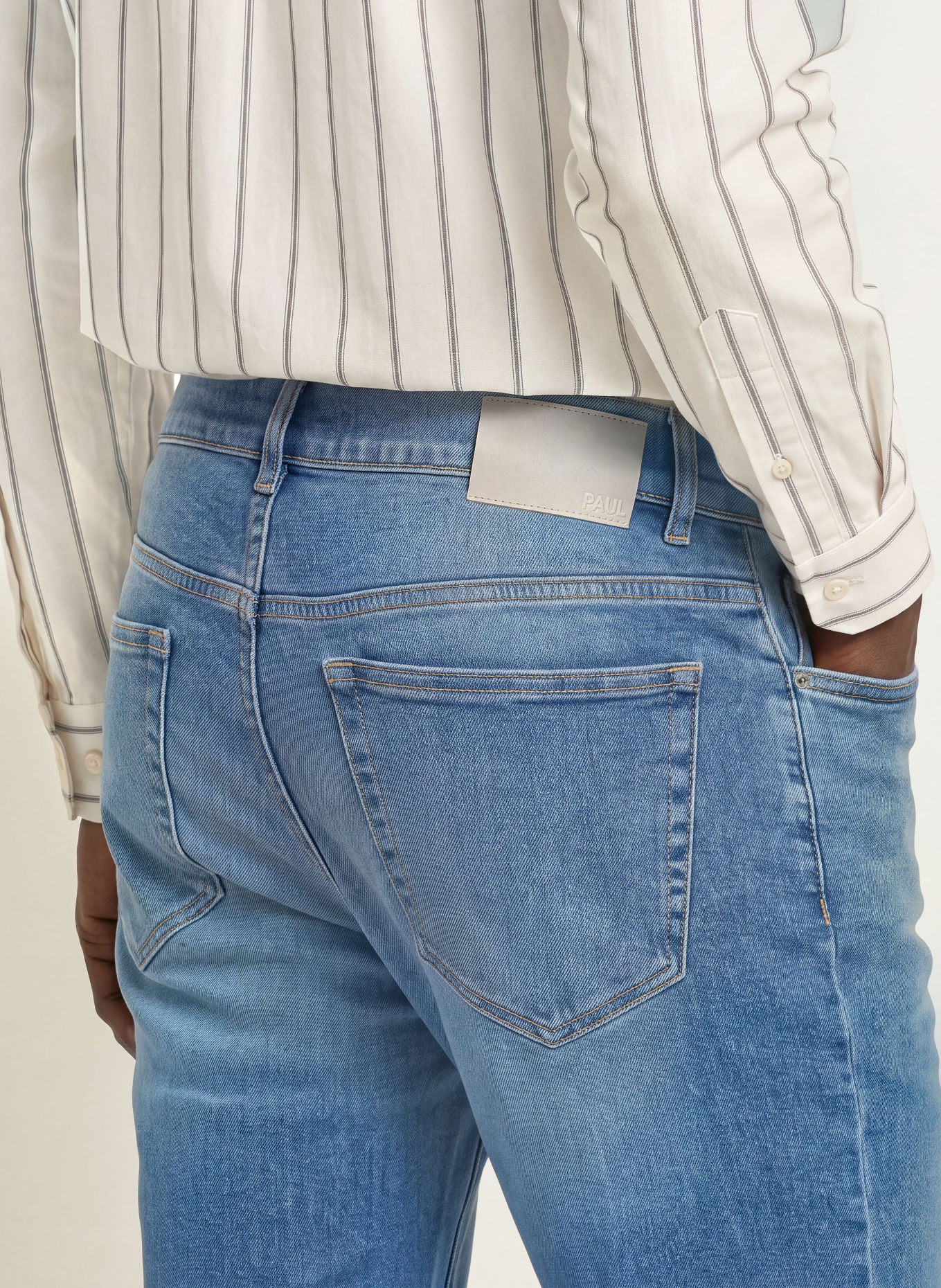 PAUL Džíny PAUL Tapered Fit: 4148 Light Blue