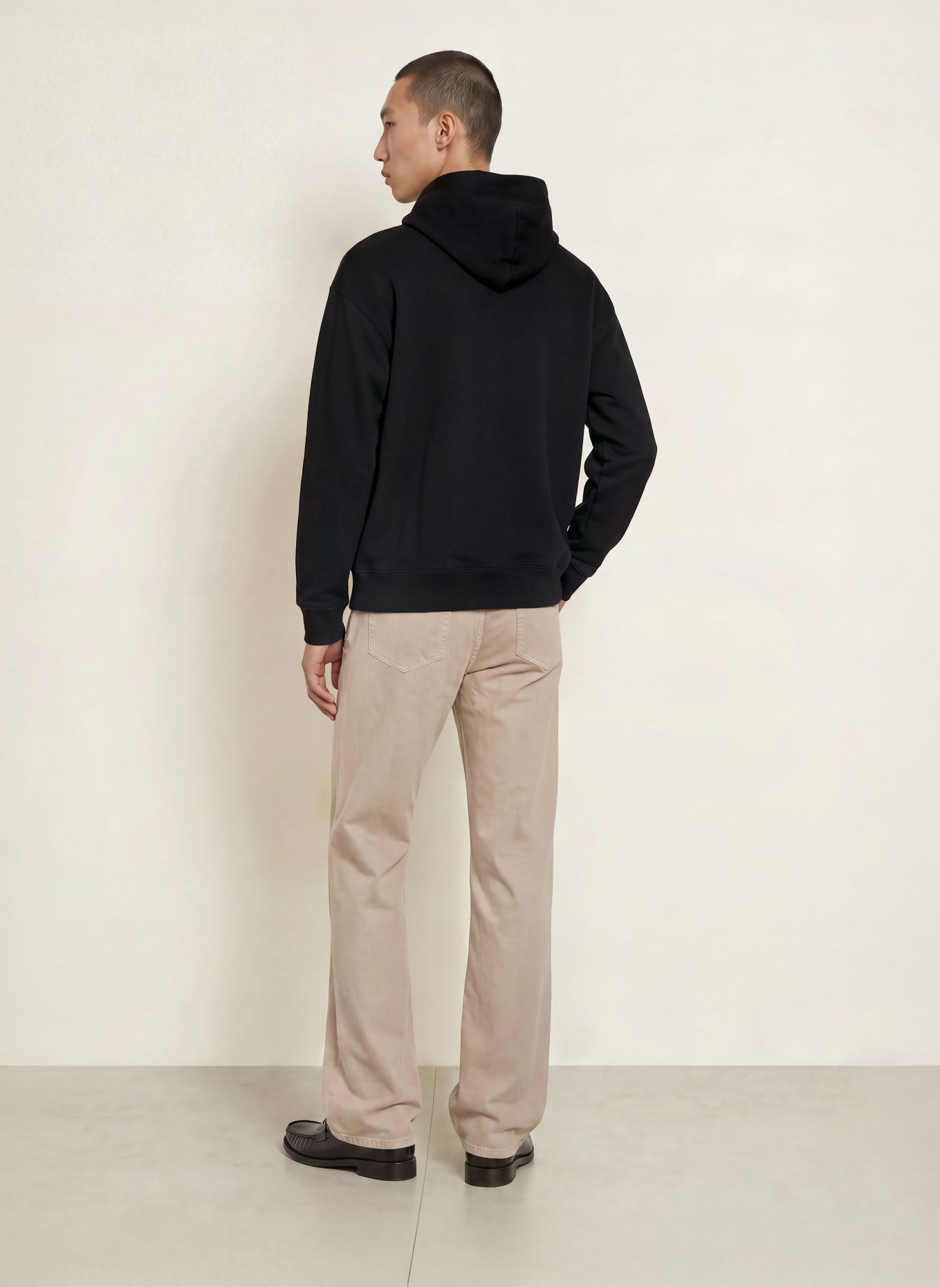 SANDRO Oversized-Hoodie: SCHWARZ