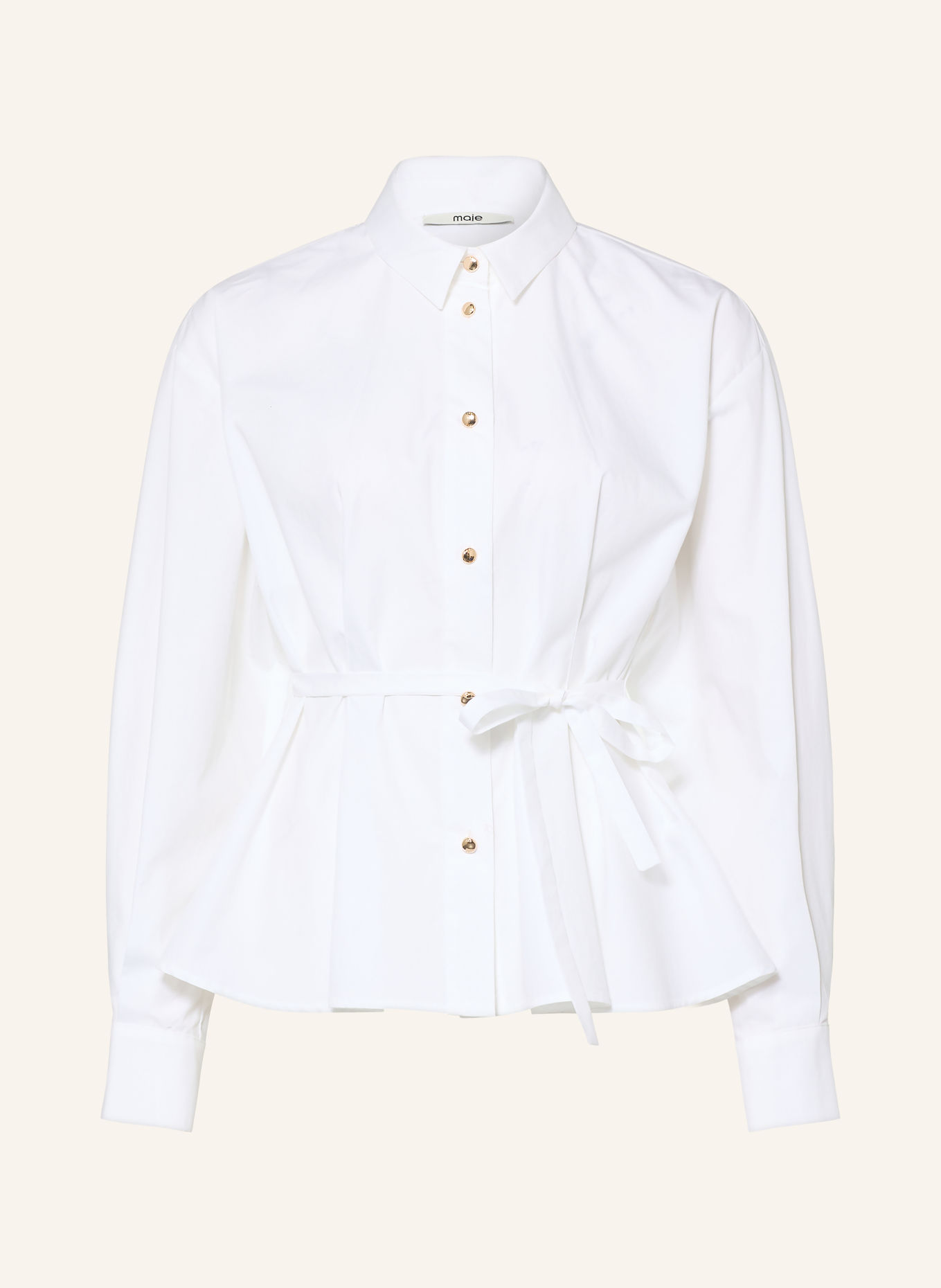 maje Hemdbluse: WEISS