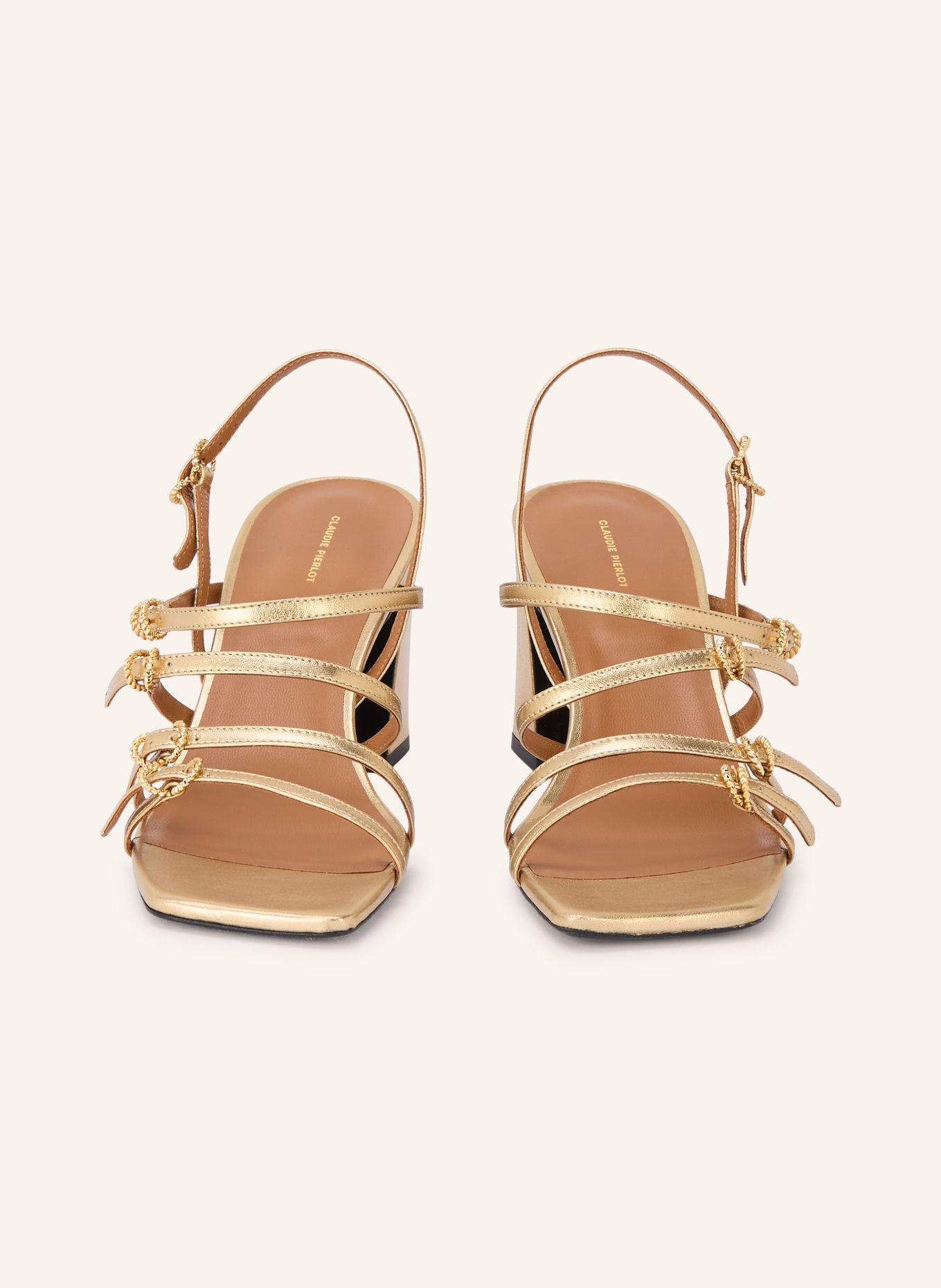 CLAUDIE PIERLOT Sandaletten: GOLD