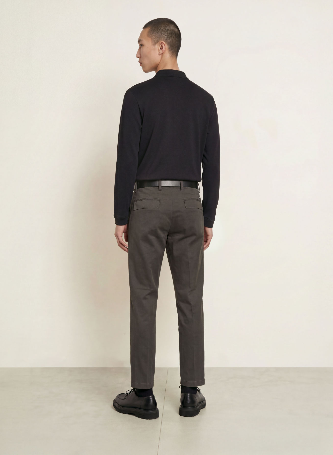 Marc O'Polo Jersey-Poloshirt Regular Fit: SCHWARZ