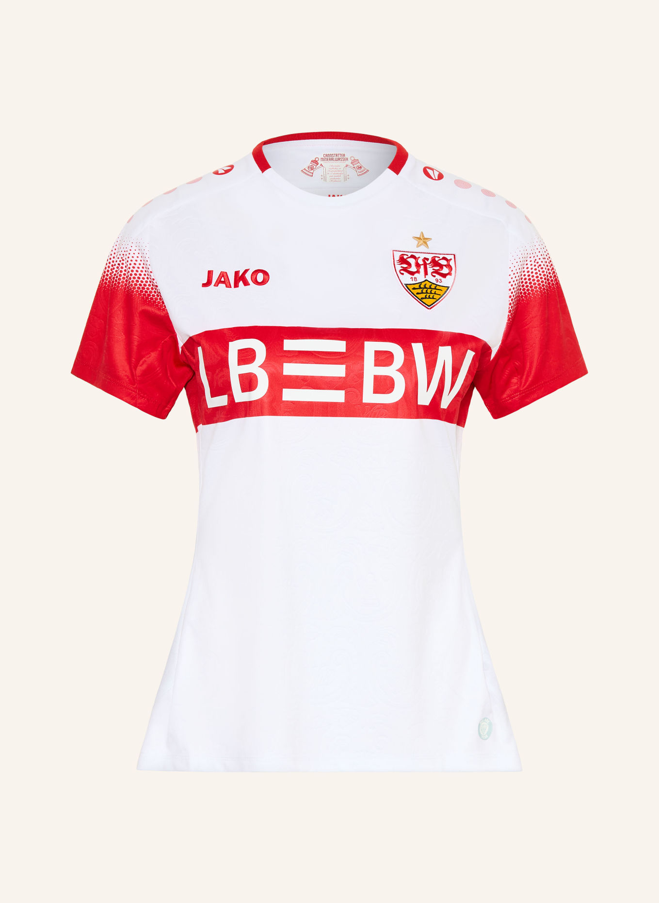 VfB Stuttgart VFB STUTTGART Home jersey 26/27: WHITE / RED