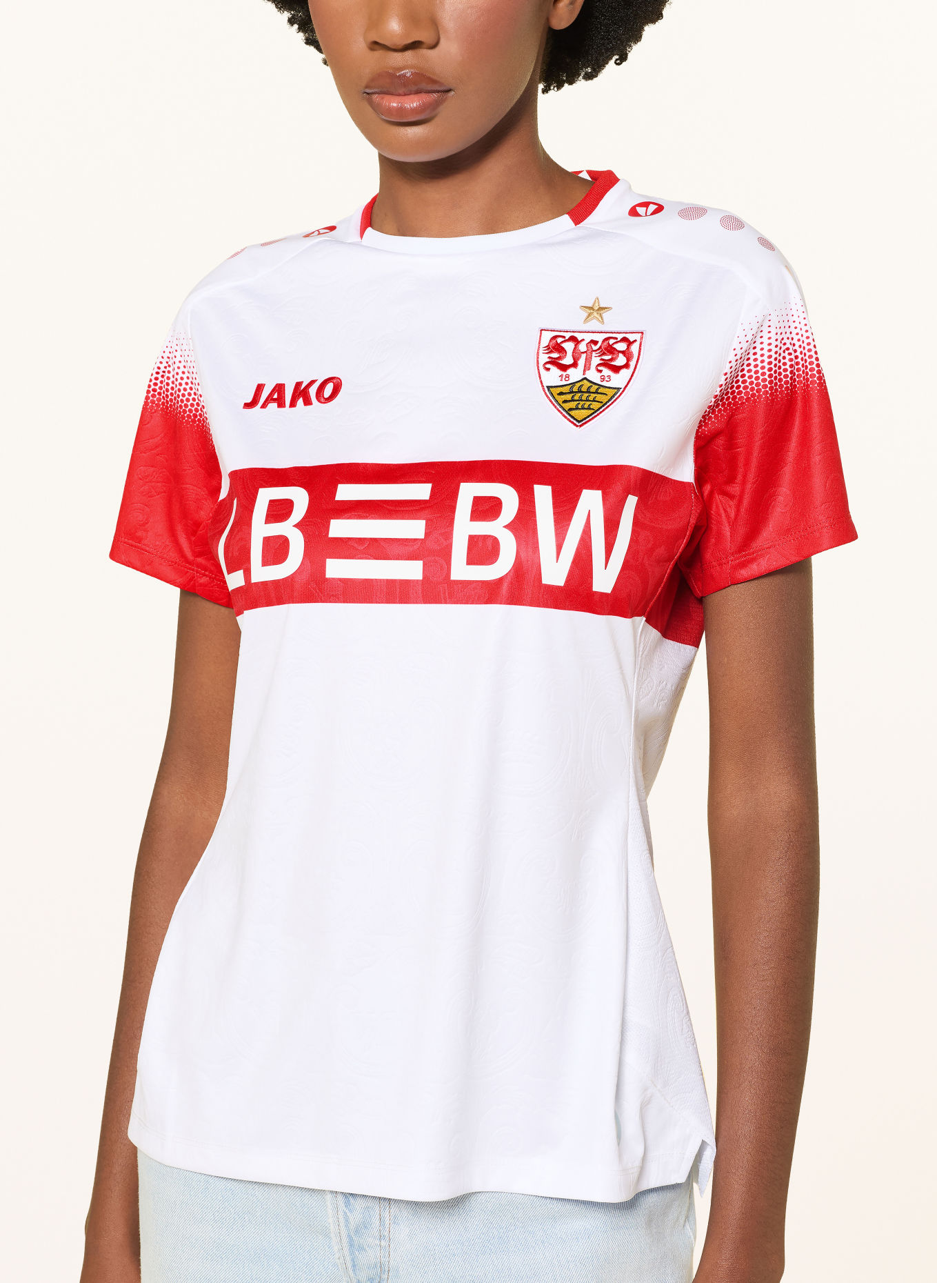 VfB Stuttgart VFB STUTTGART Home jersey 26/27: WHITE / RED