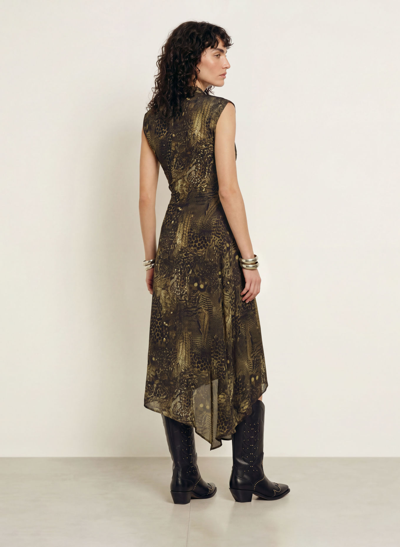 ALLSAINTS Robe PERSIA: KAKI