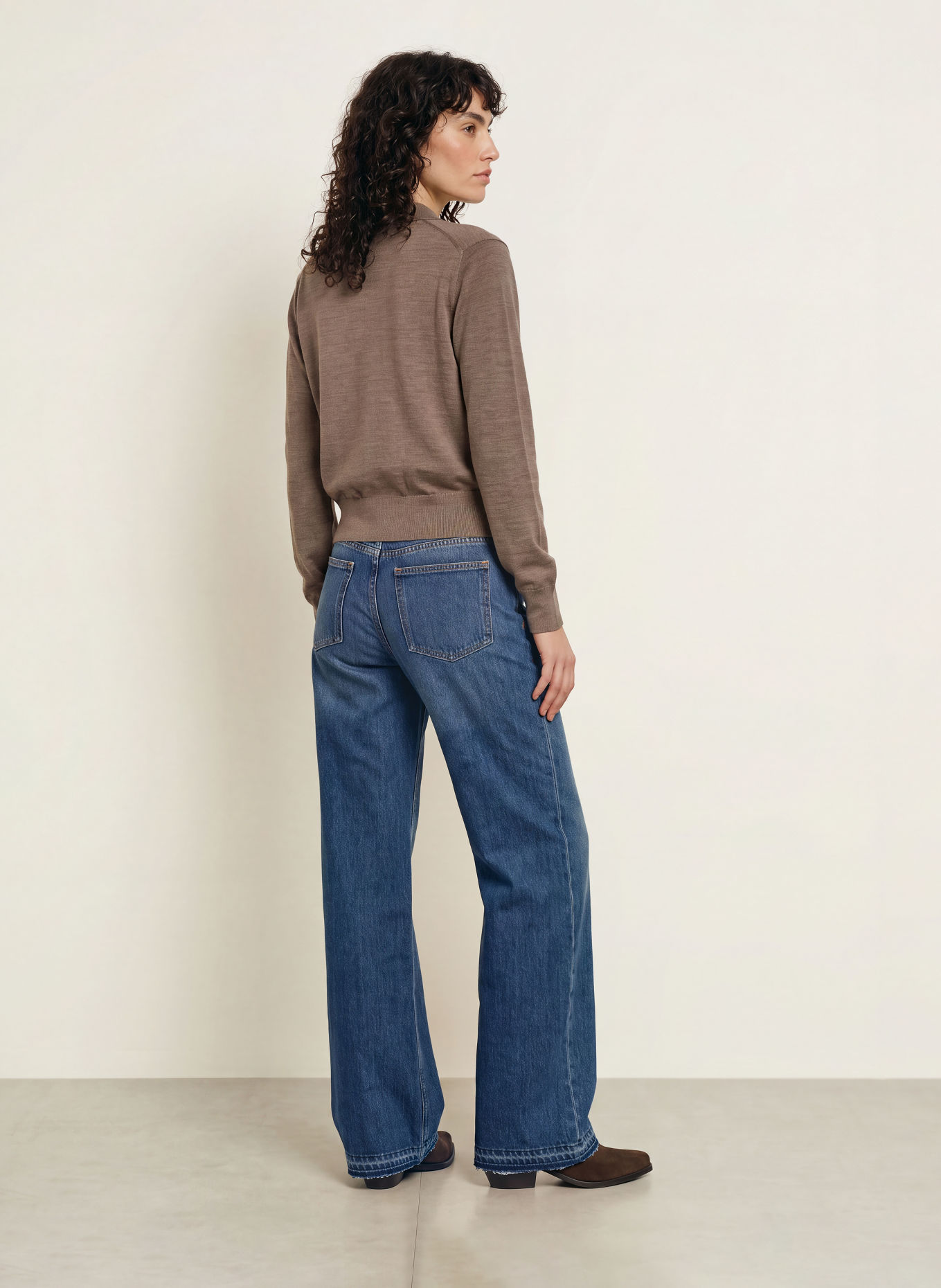 ba&sh Strickjacke BOSTON: TAUPE
