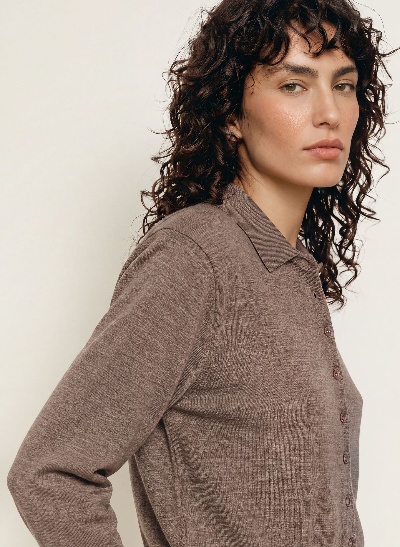 ba&sh Strickjacke BOSTON: TAUPE