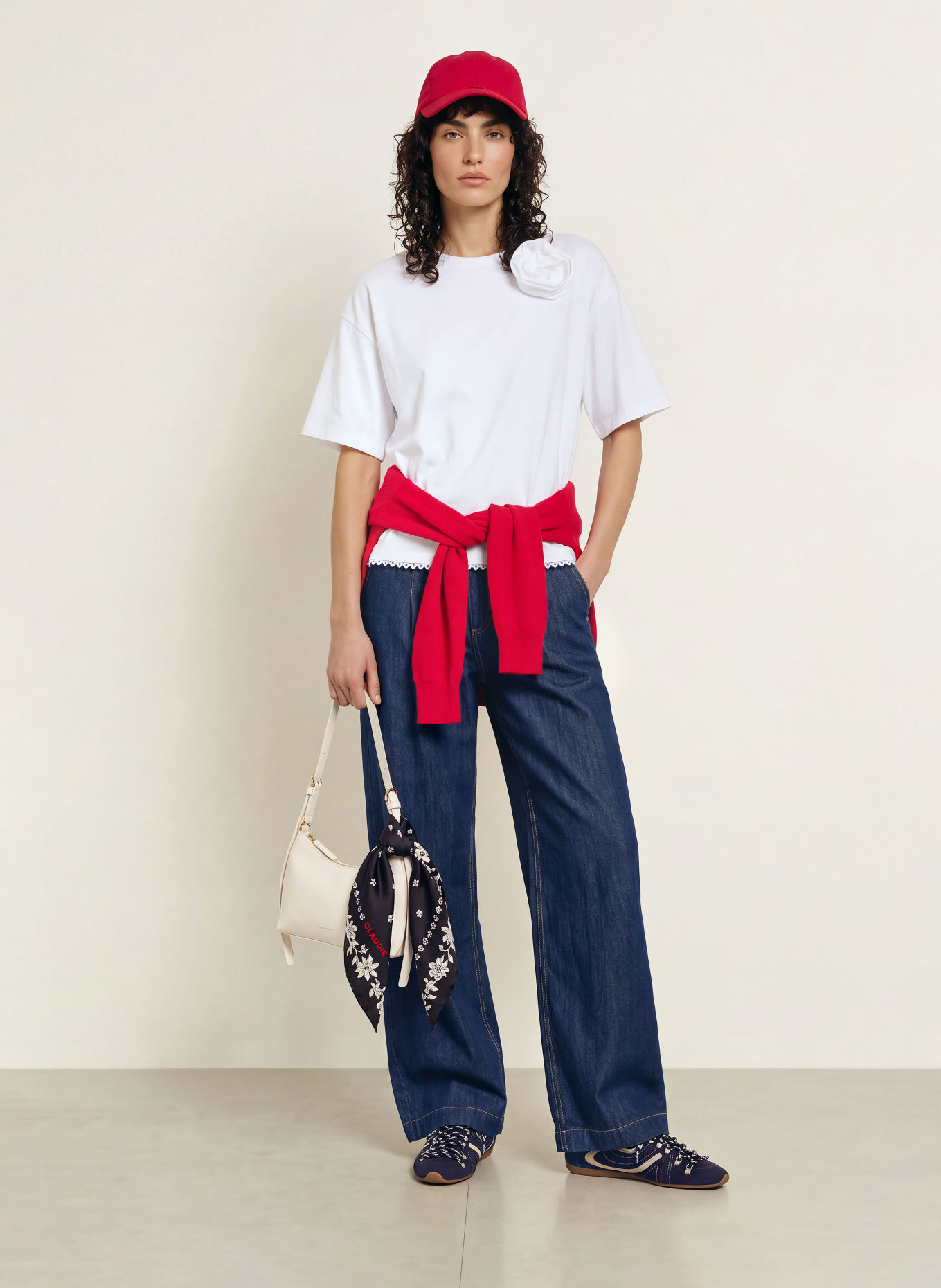CLAUDIE PIERLOT T-Shirt: WEISS
