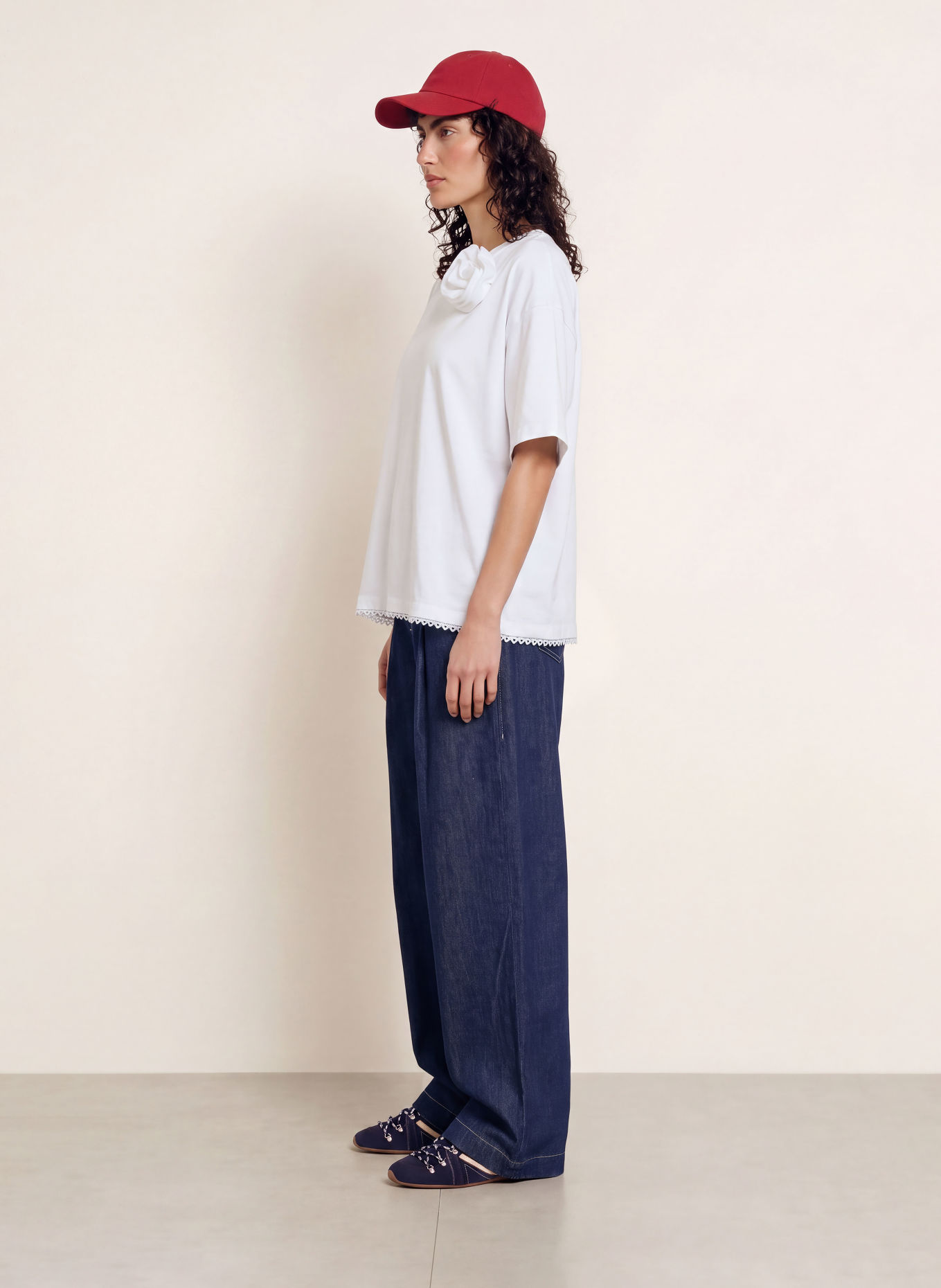CLAUDIE PIERLOT T-Shirt: WEISS