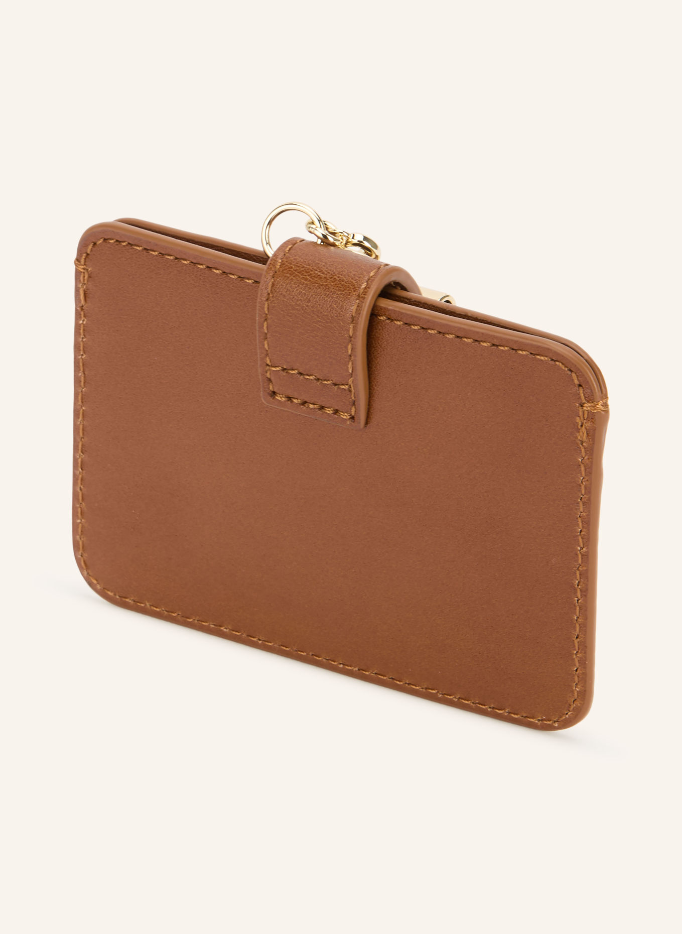 maje Kartenetui: BRAUN / GOLD