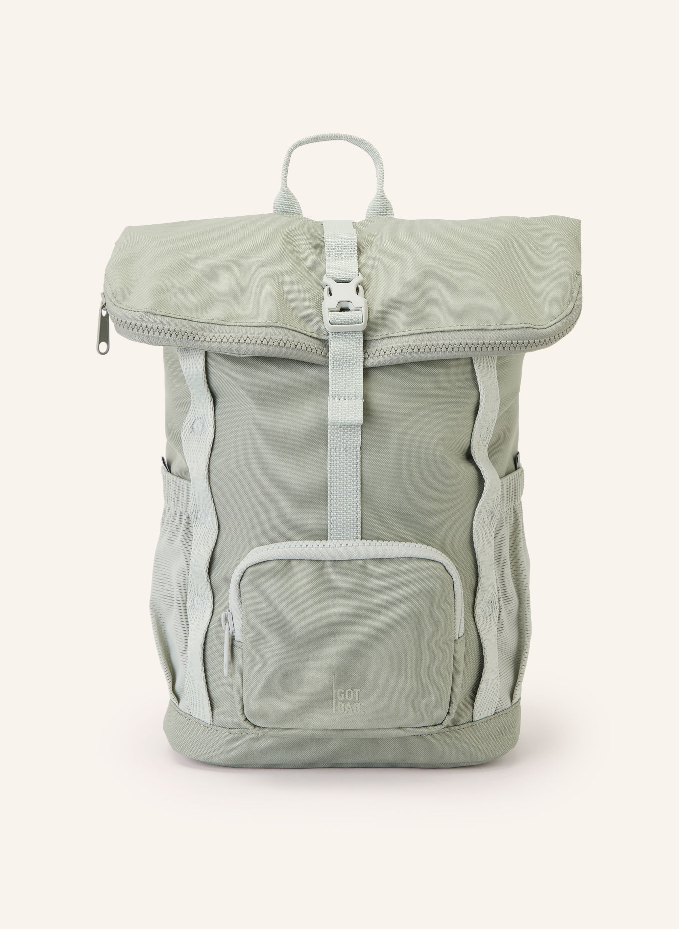 GOT BAG ADVENTURE Backpack: LIGHT GREEN / LIGHT GRAY