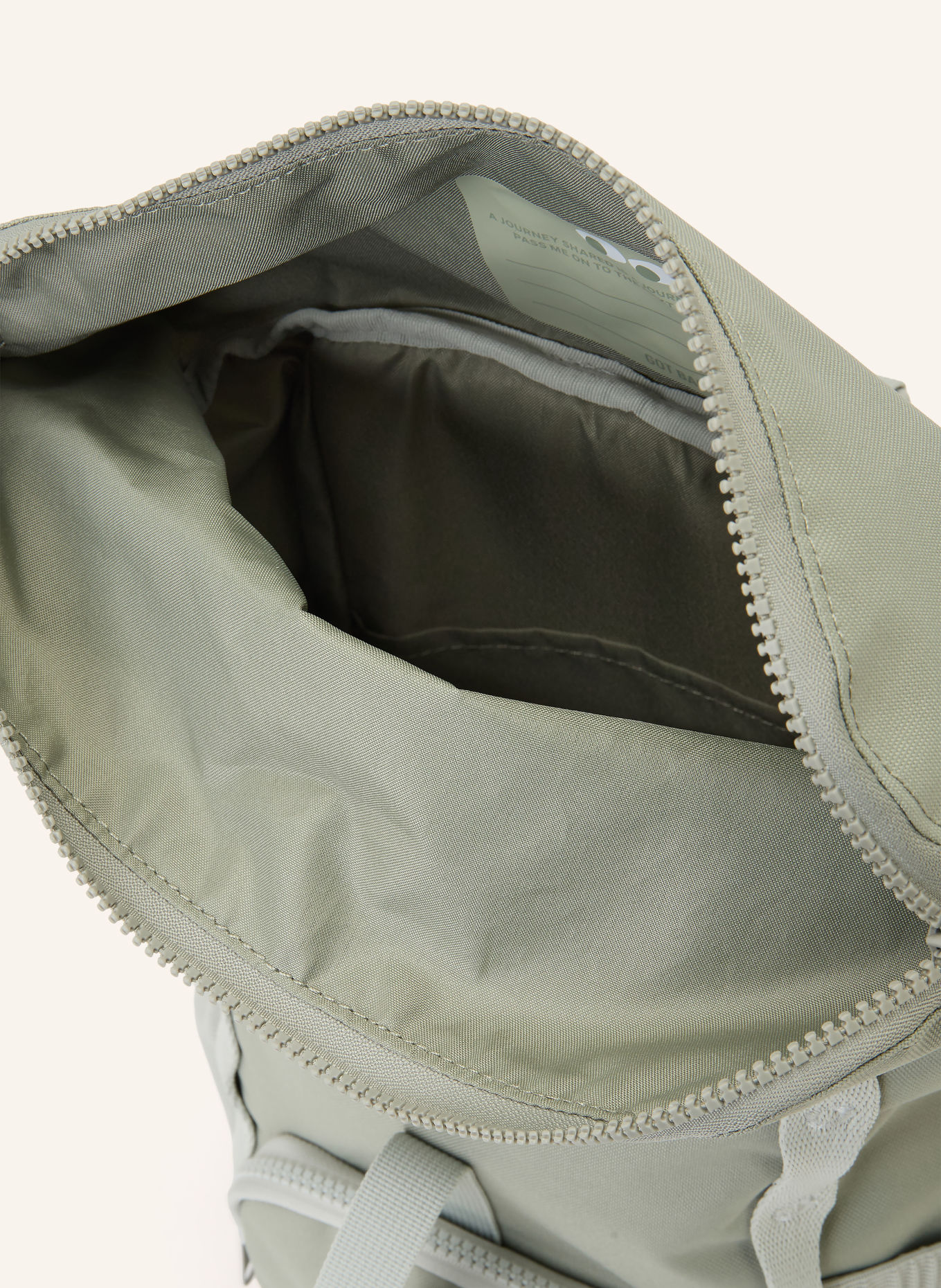 GOT BAG ADVENTURE Backpack: LIGHT GREEN / LIGHT GRAY