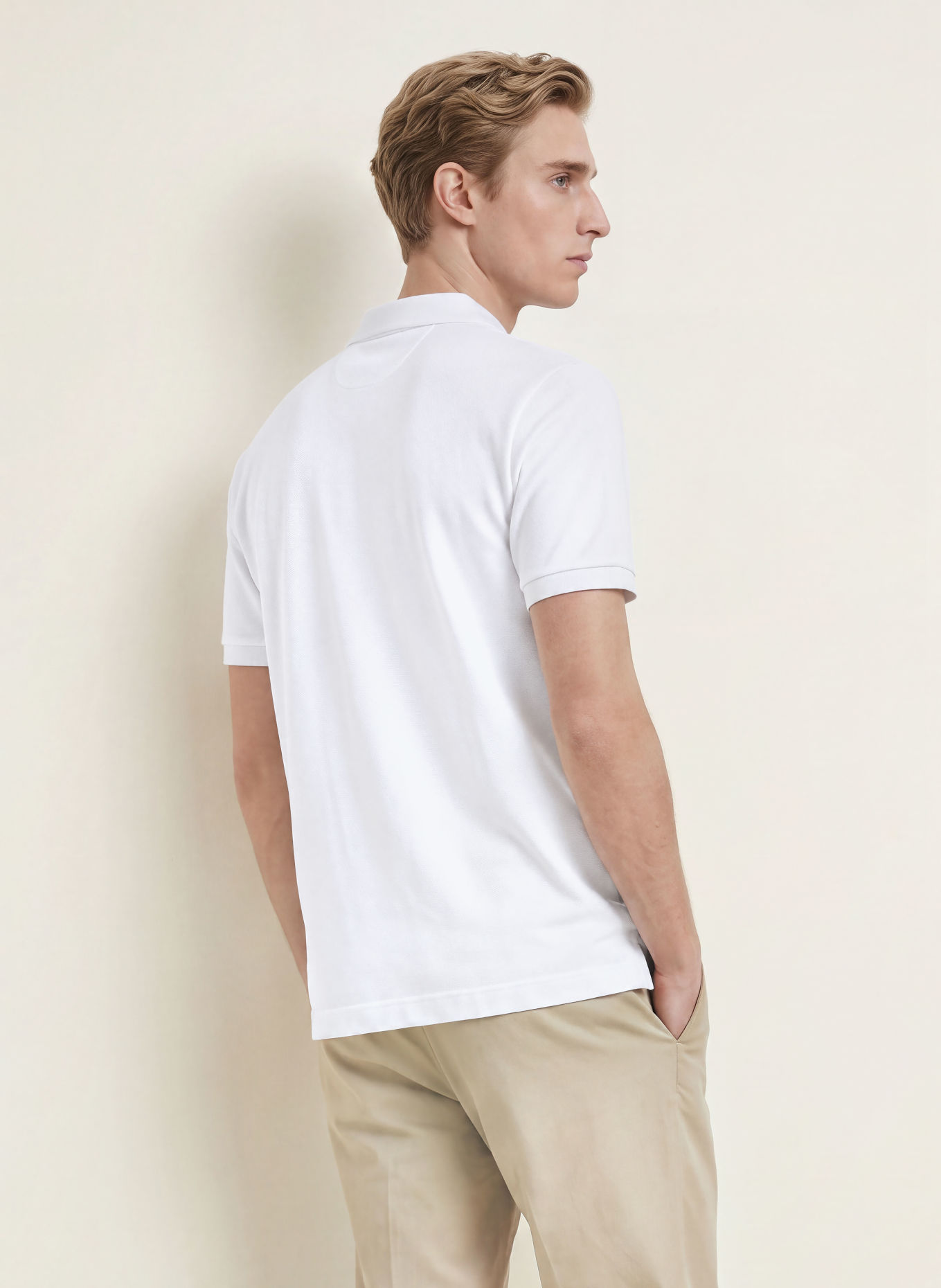 LA MARTINA Piqué polo shirt: WHITE