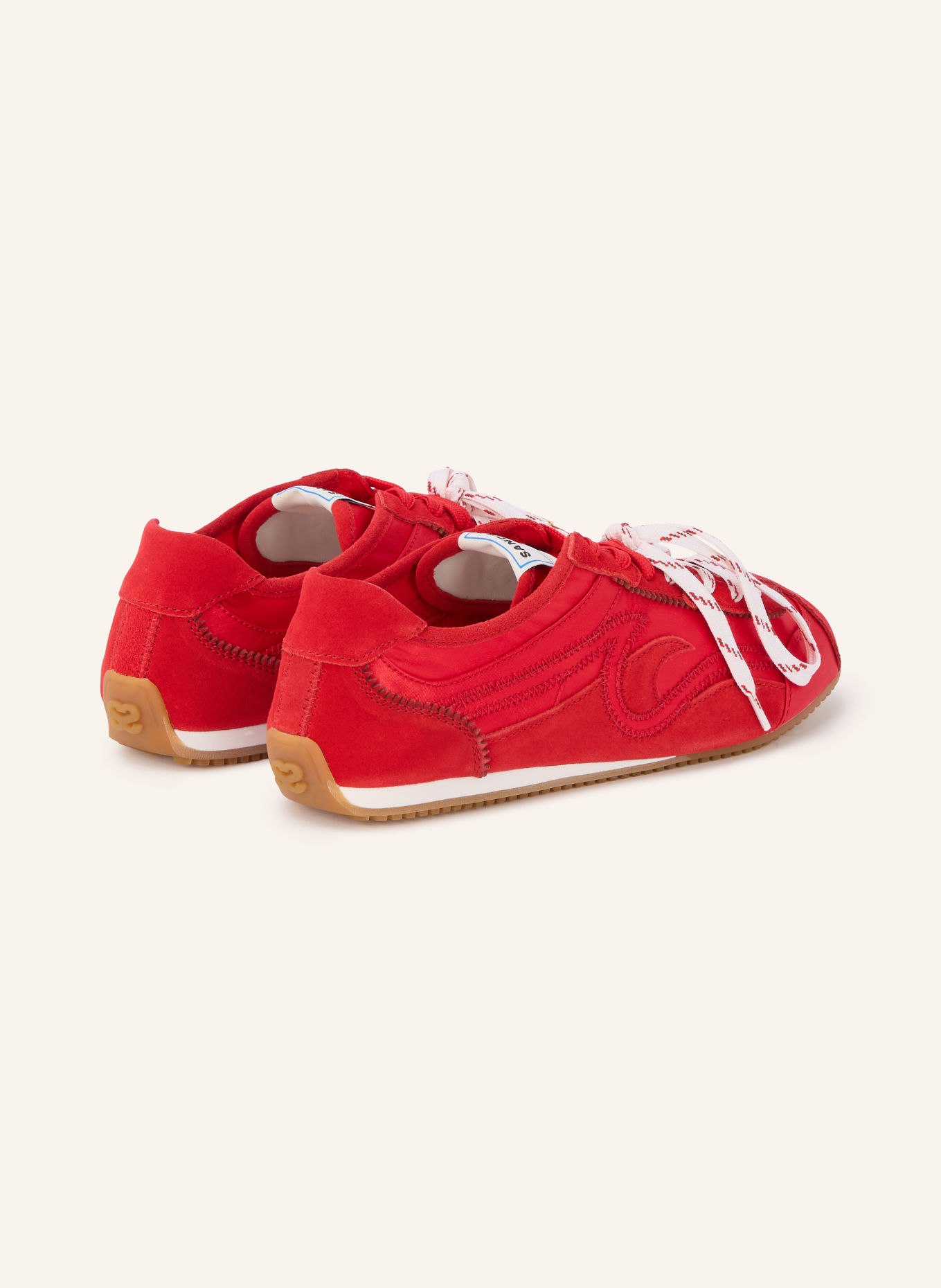 SANDRO Sneakersy: CZERWONY