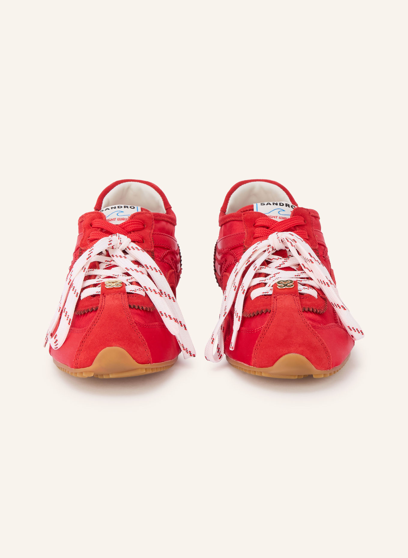 SANDRO Sneakersy: CZERWONY