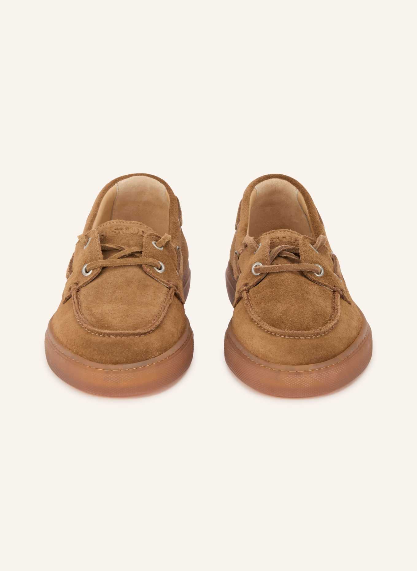 COPENHAGEN STUDIOS Boat Shoes CPH160: BROWN