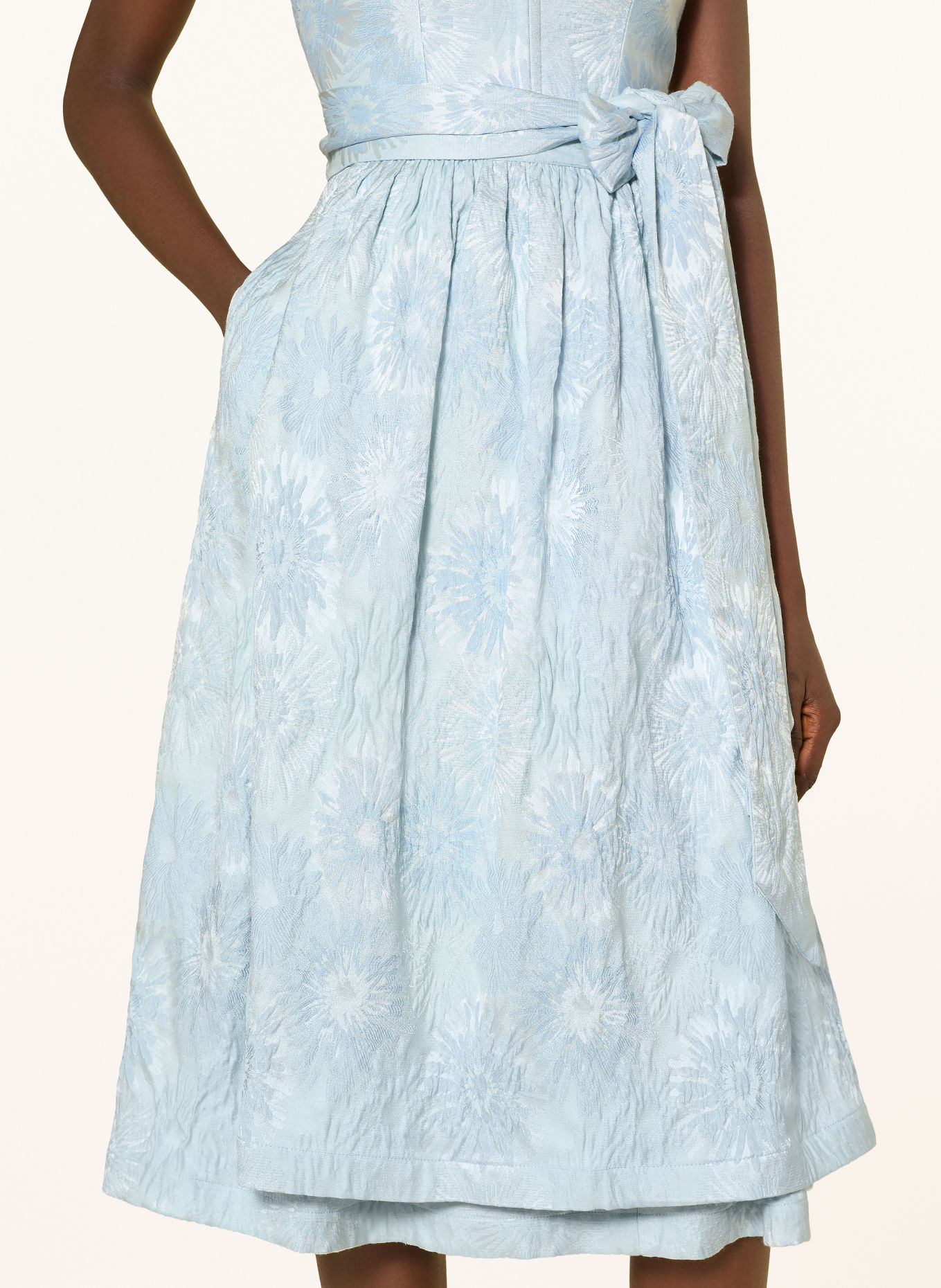 LIMBERRY Dirndl DAHLIA: LICHTBLAUW