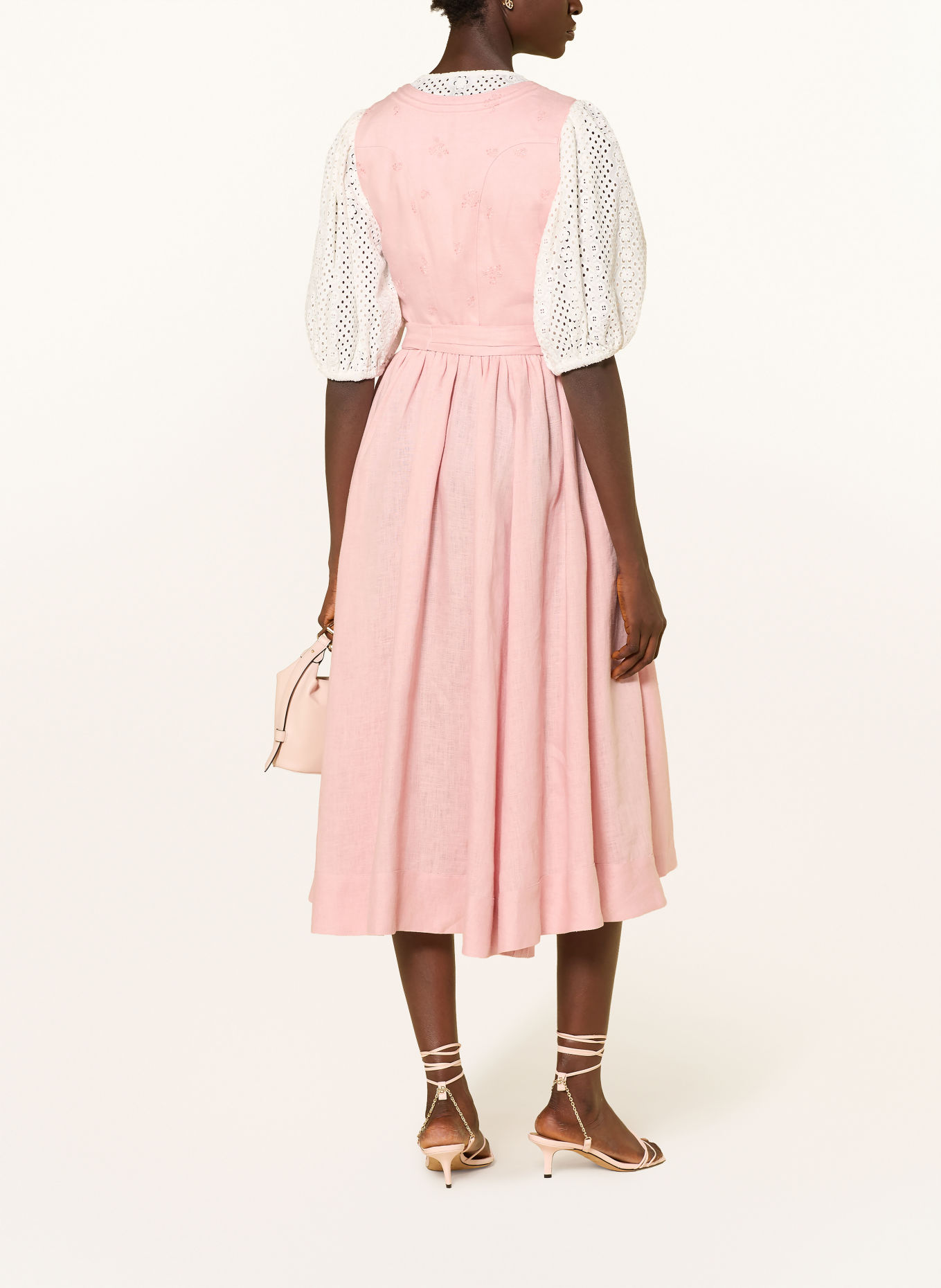 LIMBERRY Linnen dirndl FELICITAS: ROZE