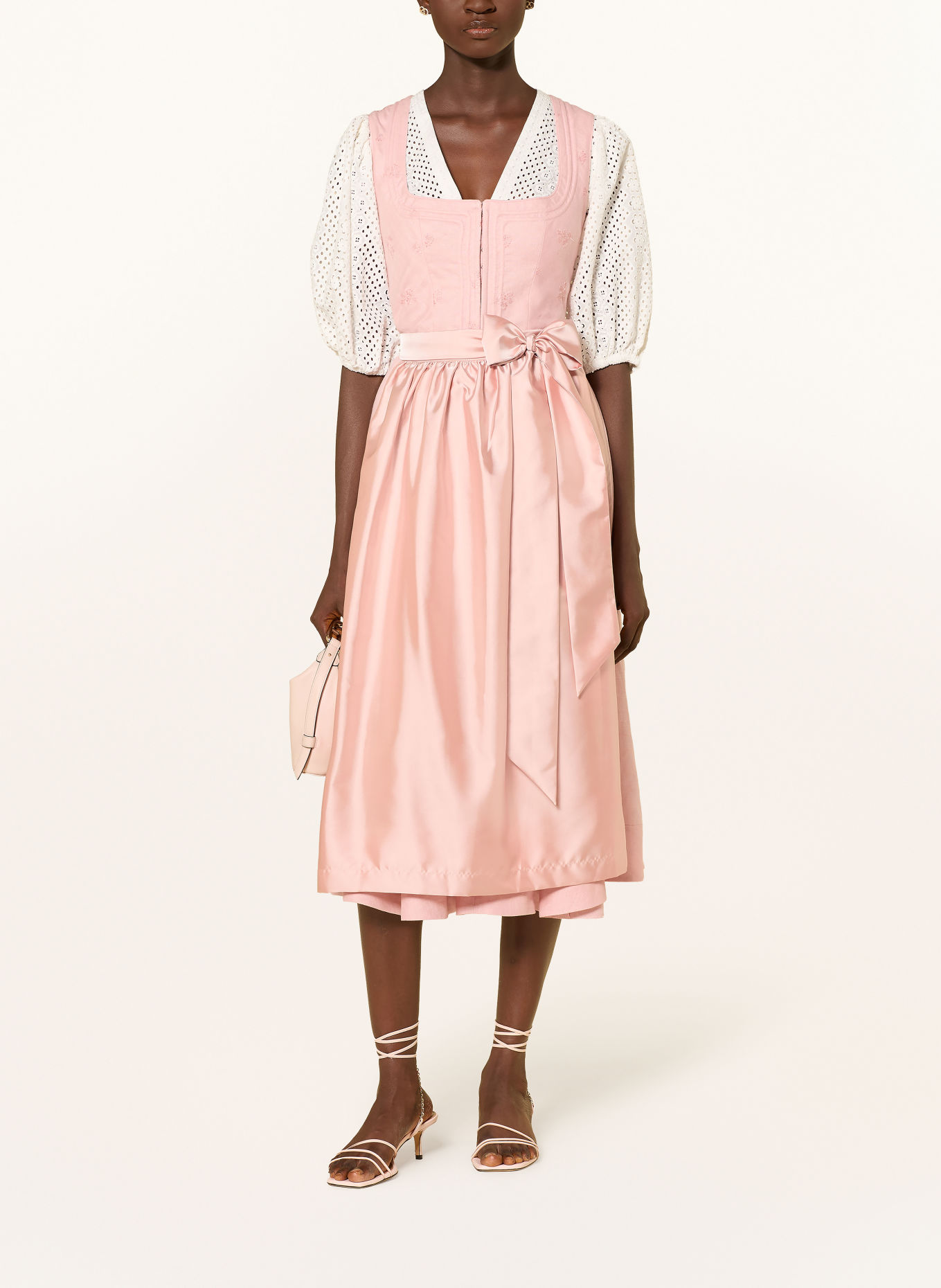 LIMBERRY Linnen dirndl FELICITAS: ROZE