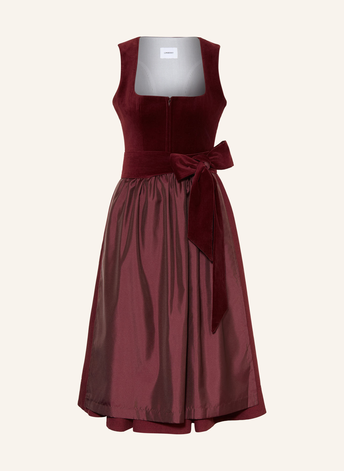 LIMBERRY Dirndl MANON: DONKERROOD