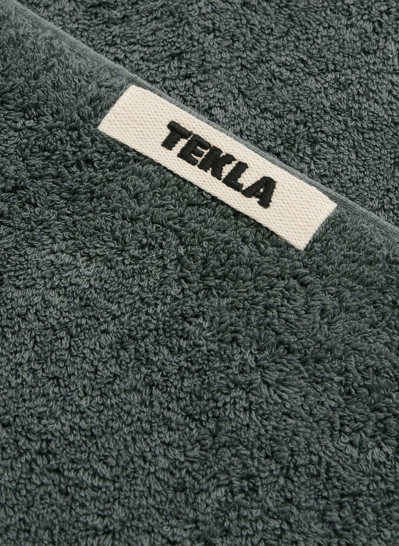 TEKLA Handdoek: DONKERGRIJS