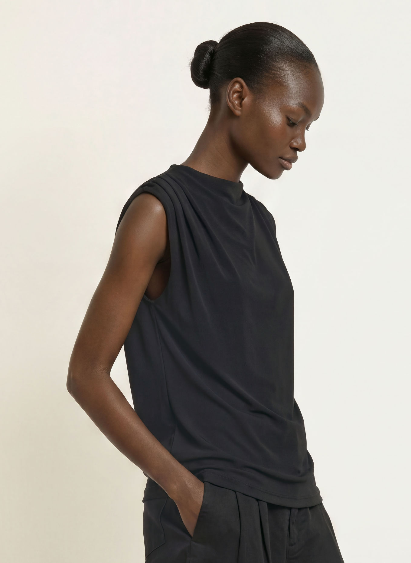 ALLSAINTS Top EMERSON: ZWART