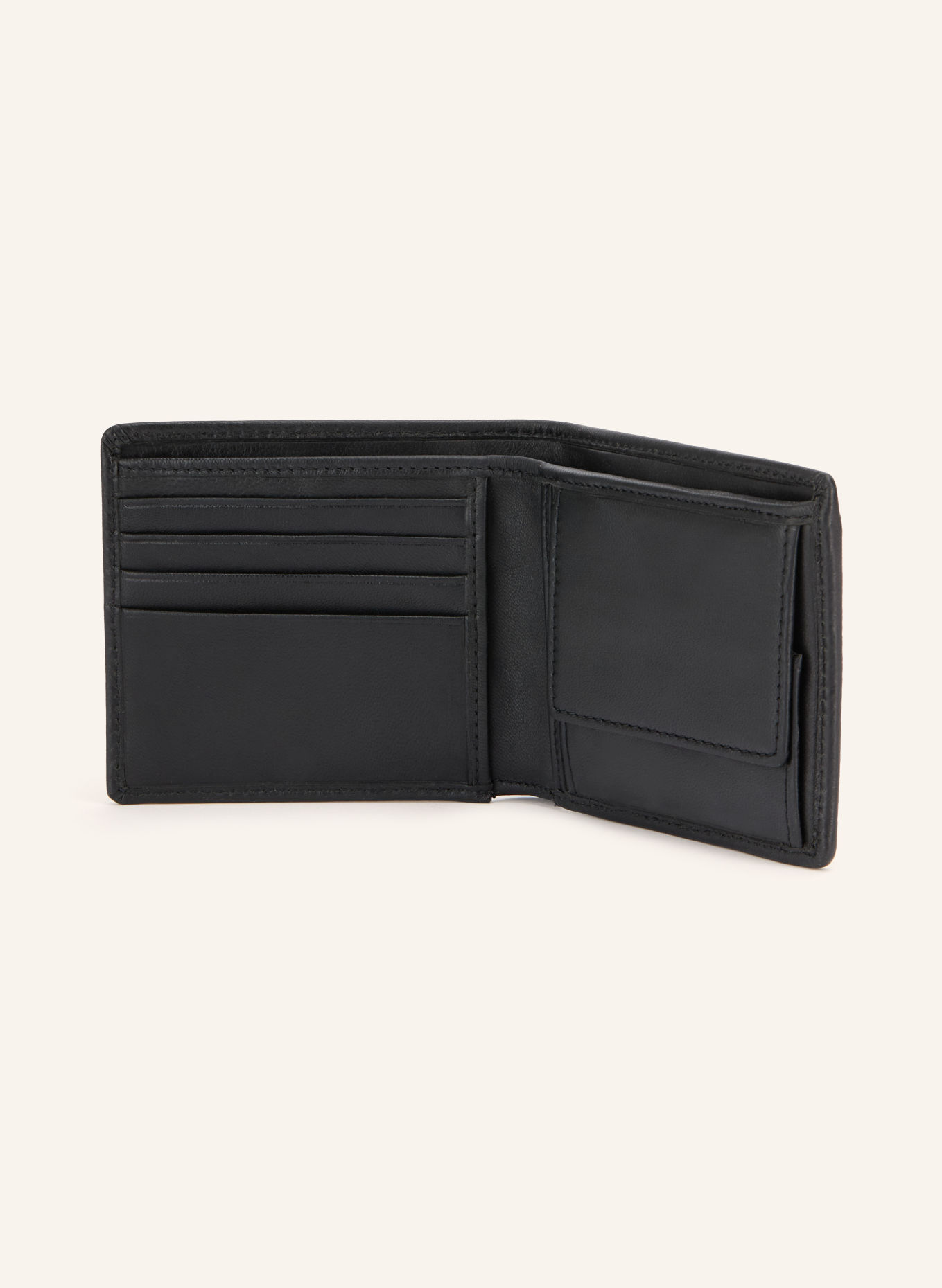 ALLSAINTS Portemonnee DELPH: ZWART