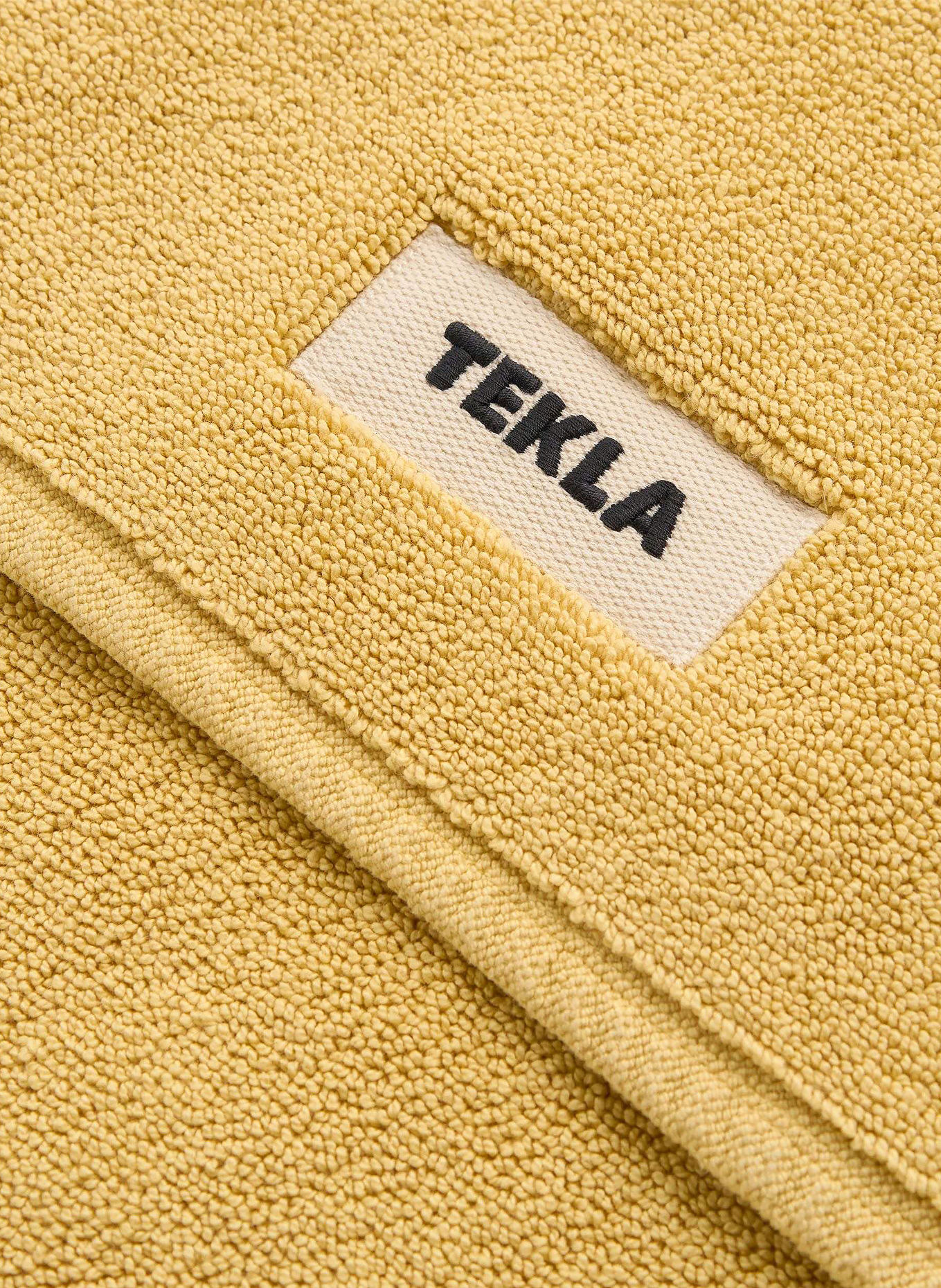 TEKLA Badematte: GELB