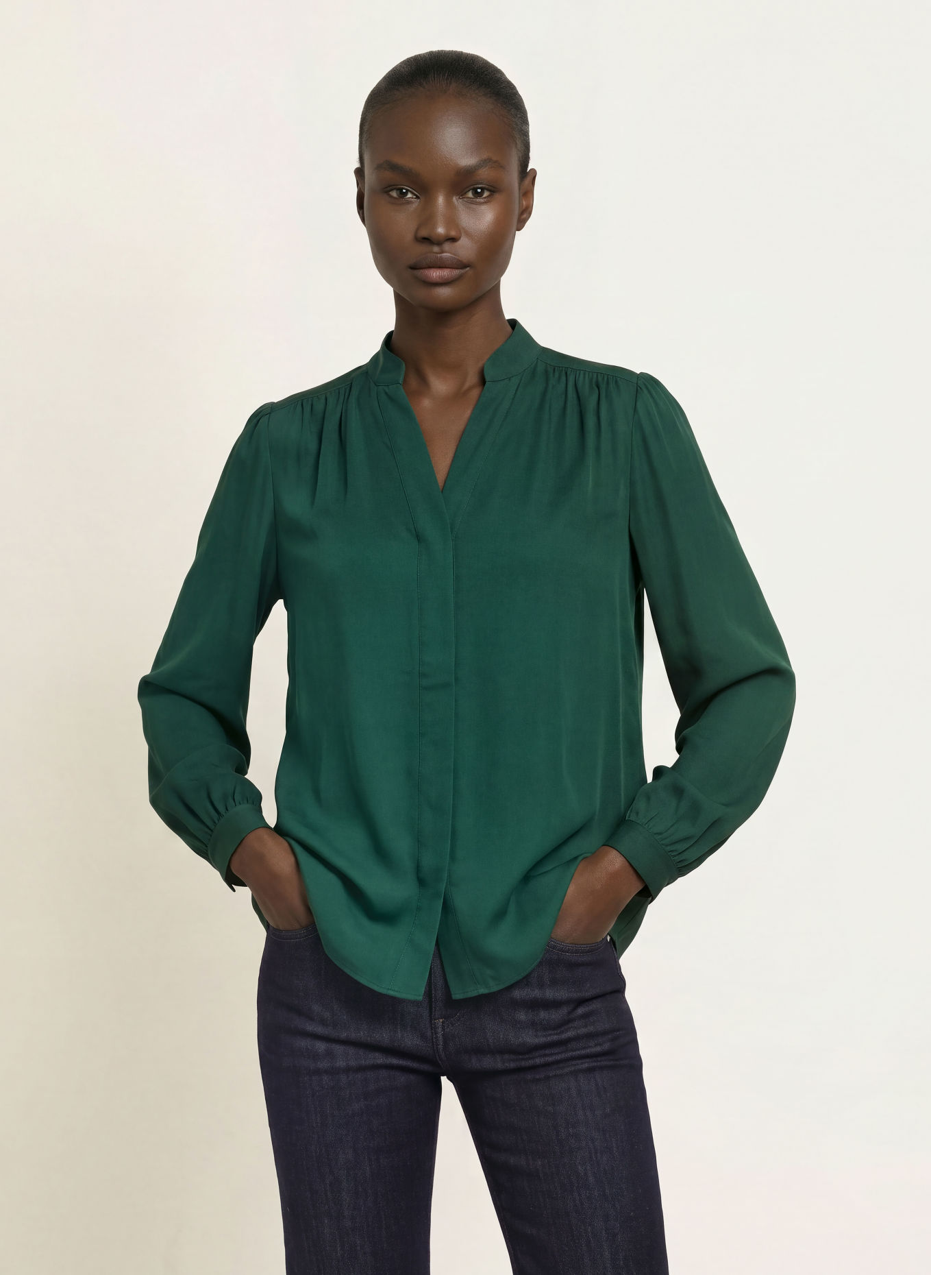 HOBBS Blouse GWEN: GROEN