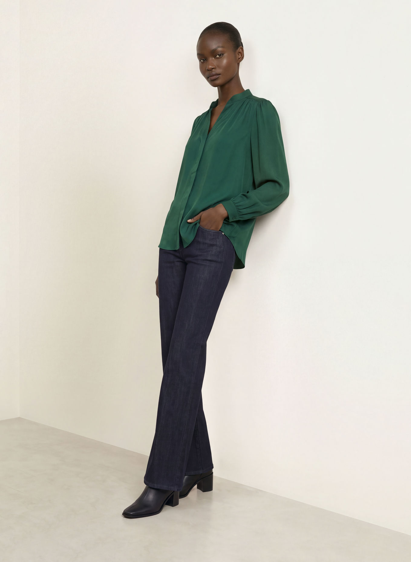 HOBBS Blouse GWEN: GROEN