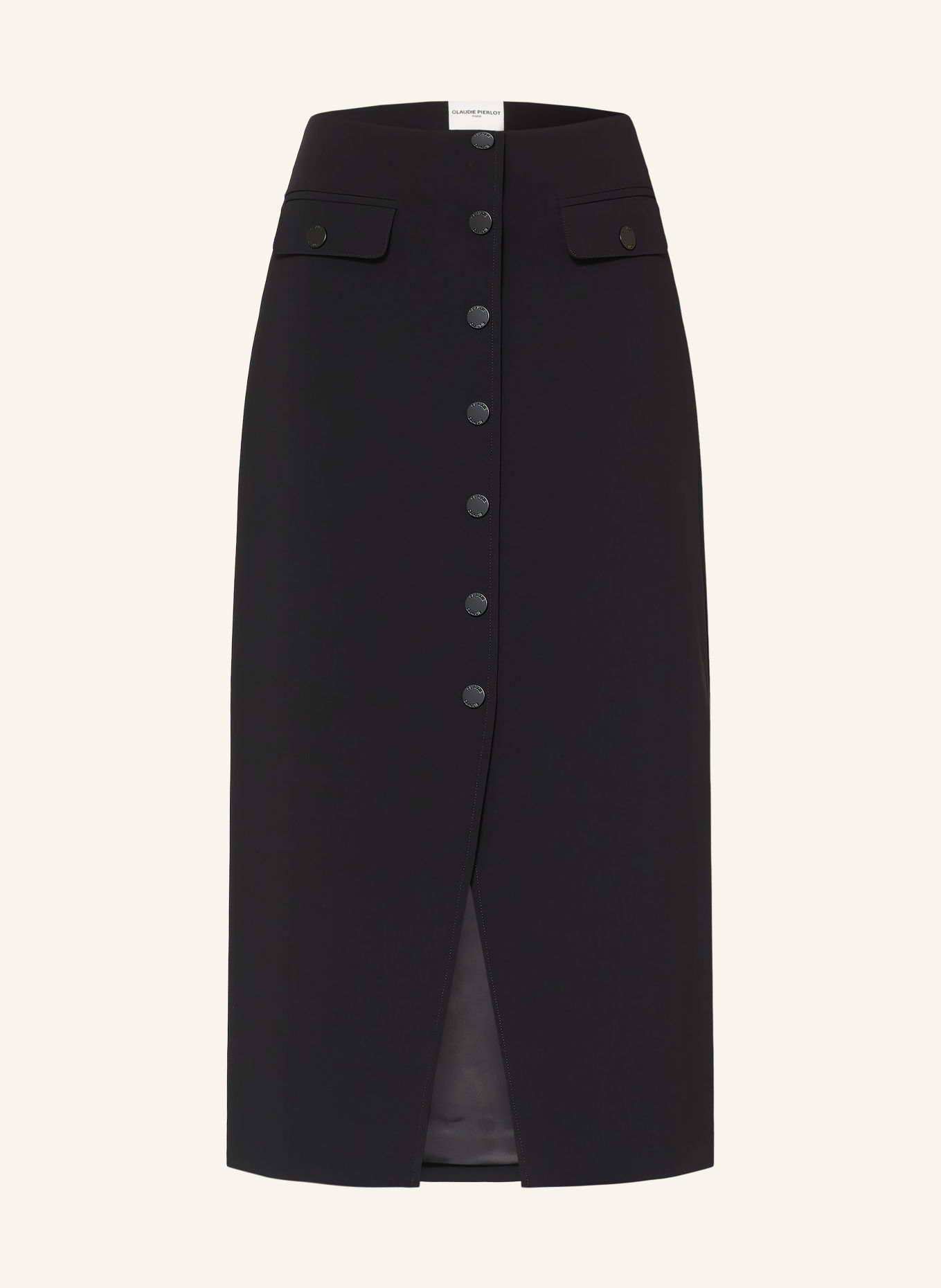 CLAUDIE PIERLOT Rock: SCHWARZ