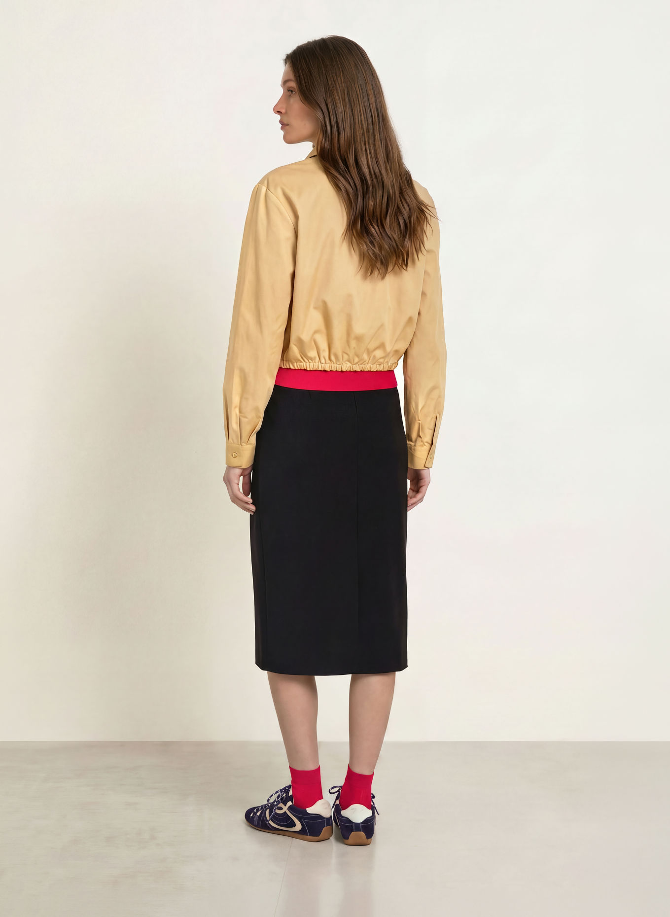 CLAUDIE PIERLOT Rock: SCHWARZ