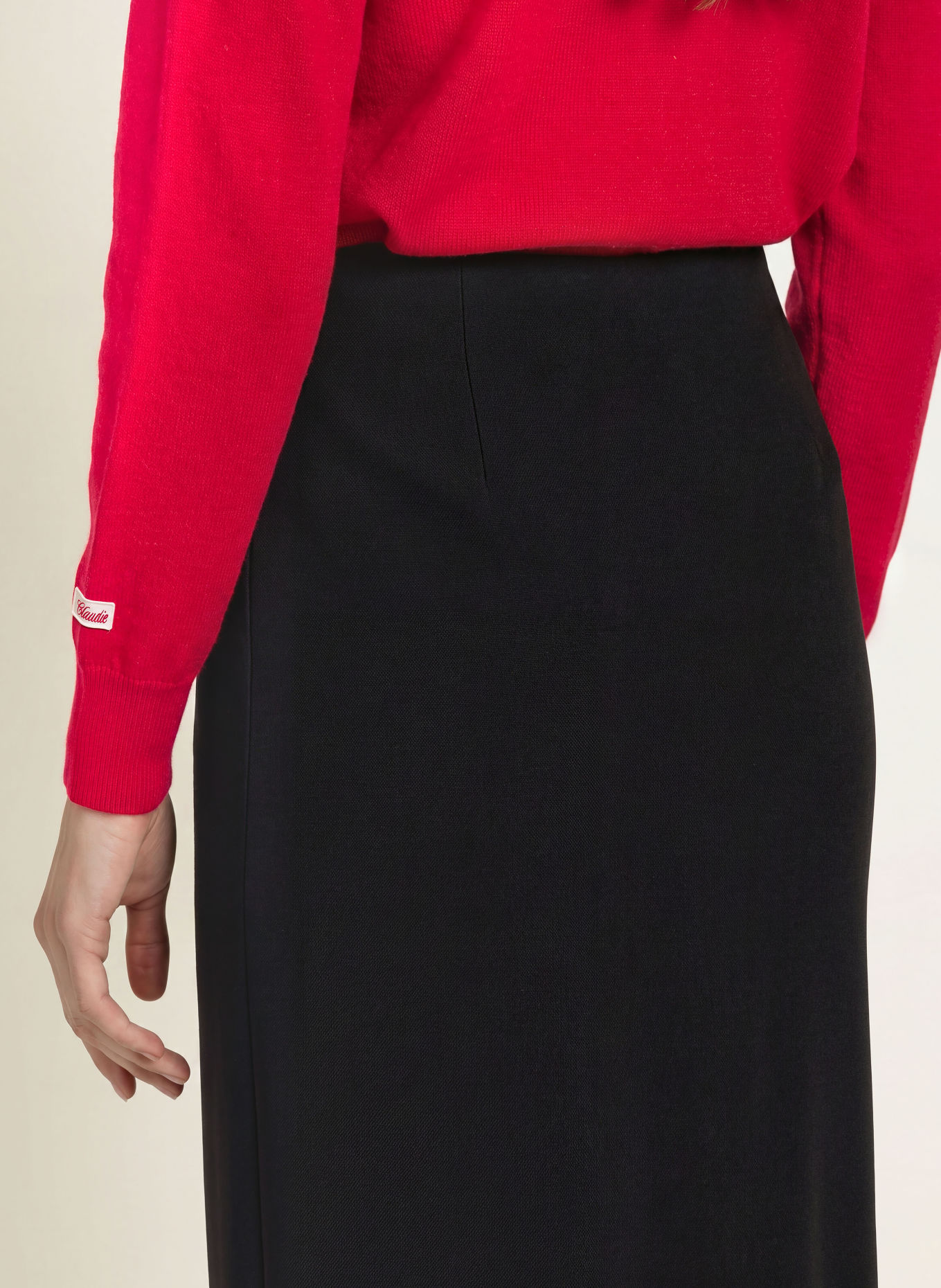 CLAUDIE PIERLOT Rock: SCHWARZ