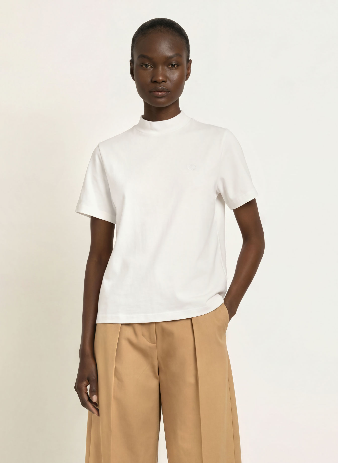 maje T-Shirt: WEISS