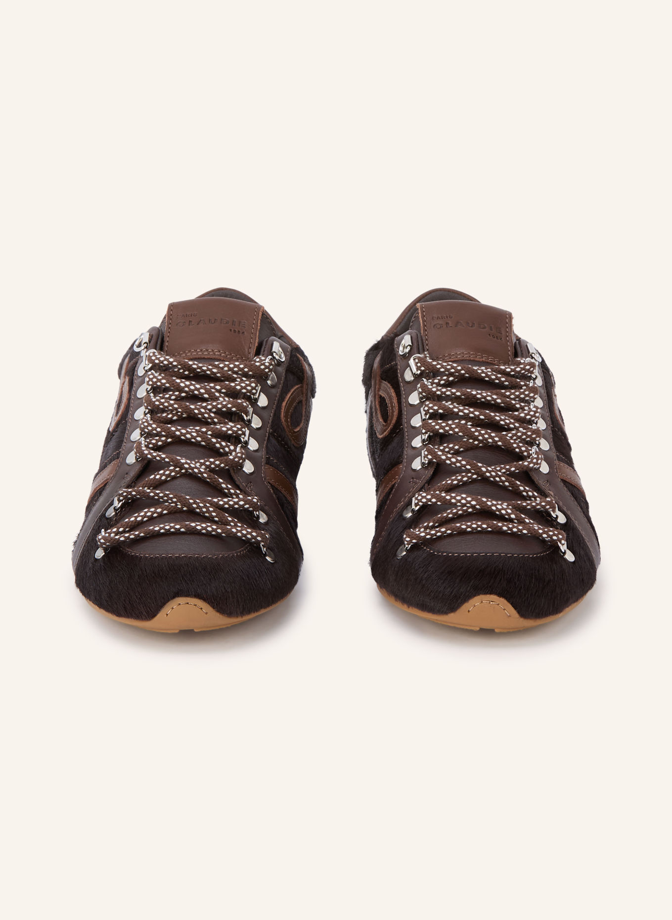 CLAUDIE PIERLOT Sneaker: DUNKELBRAUN / BRAUN